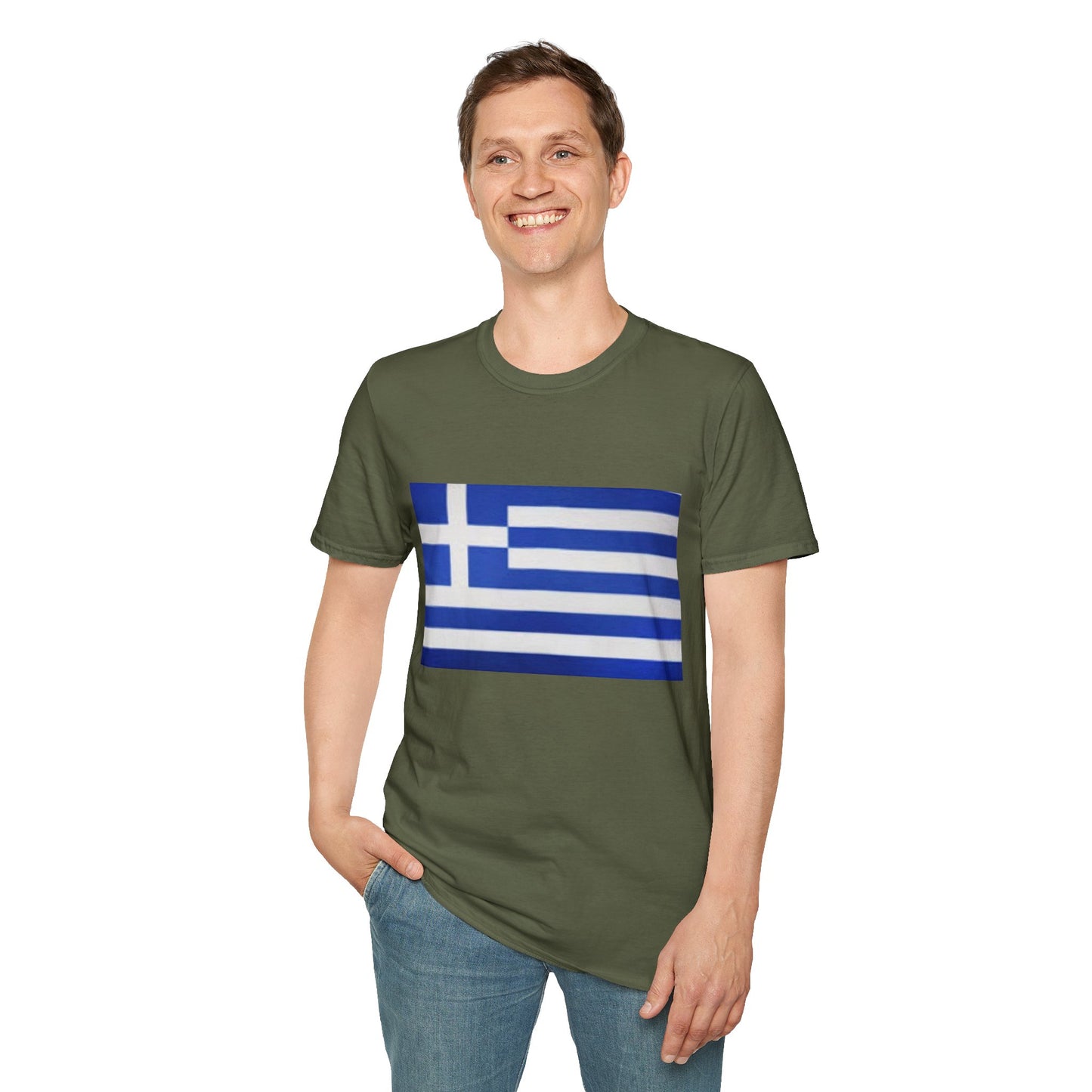 Unisex Softstyle T-Shirt -- Greece