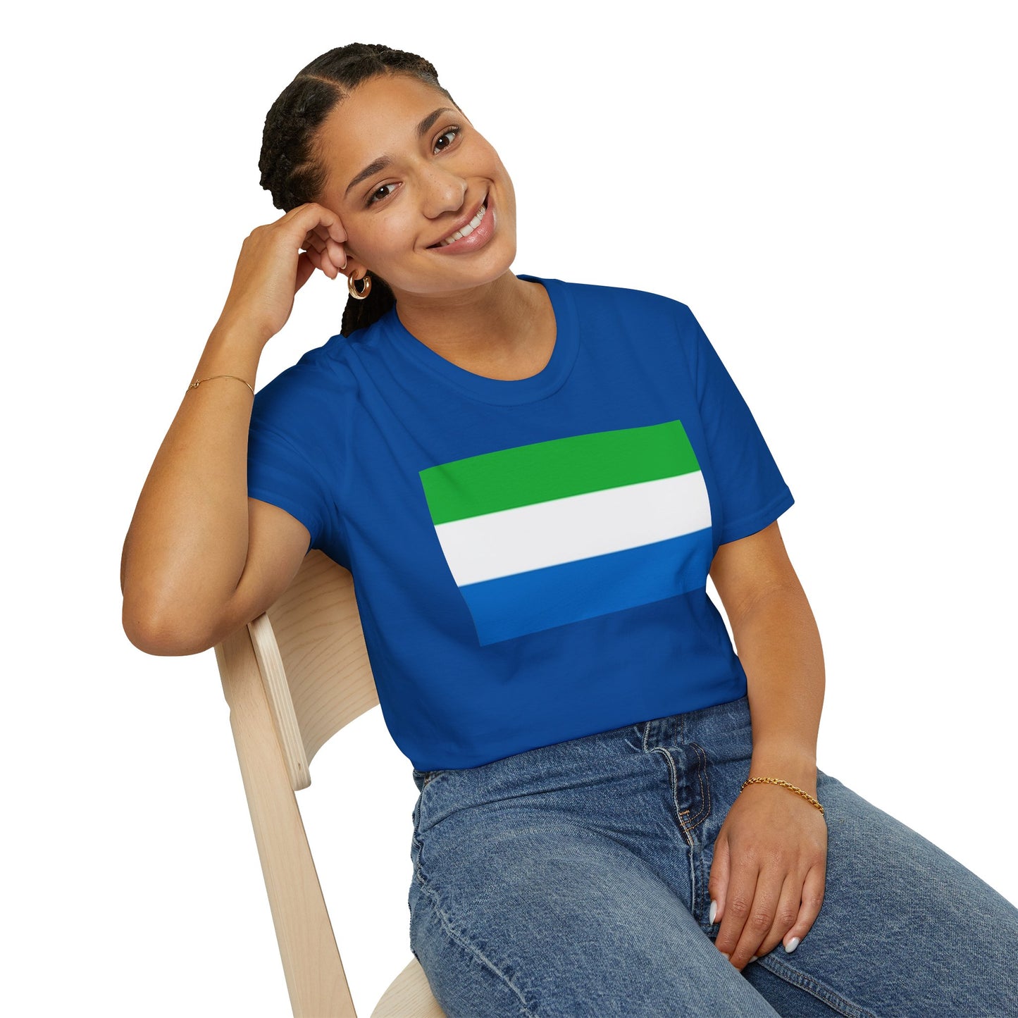 Unisex Softstyle T-Shirt -- Sierra Leone