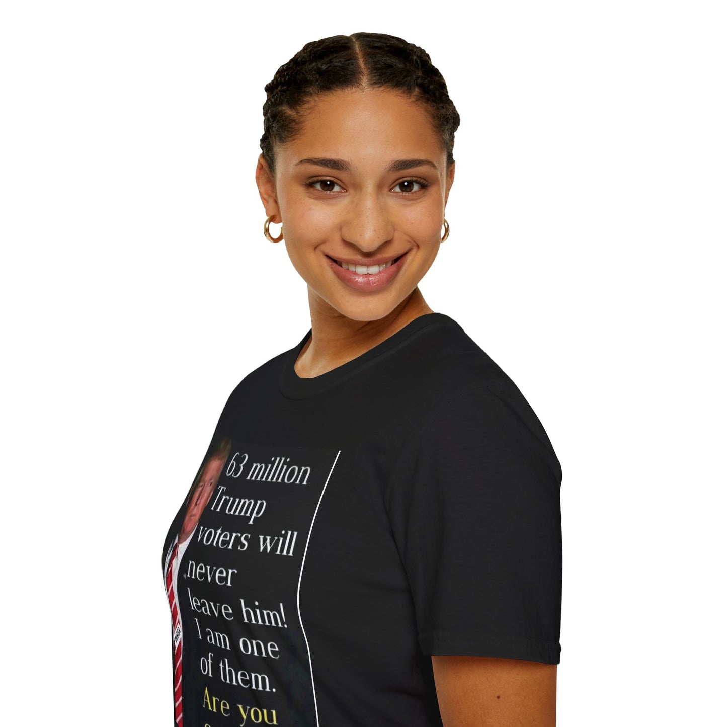 Unisex Softstyle T-Shirt -- Trump 2024