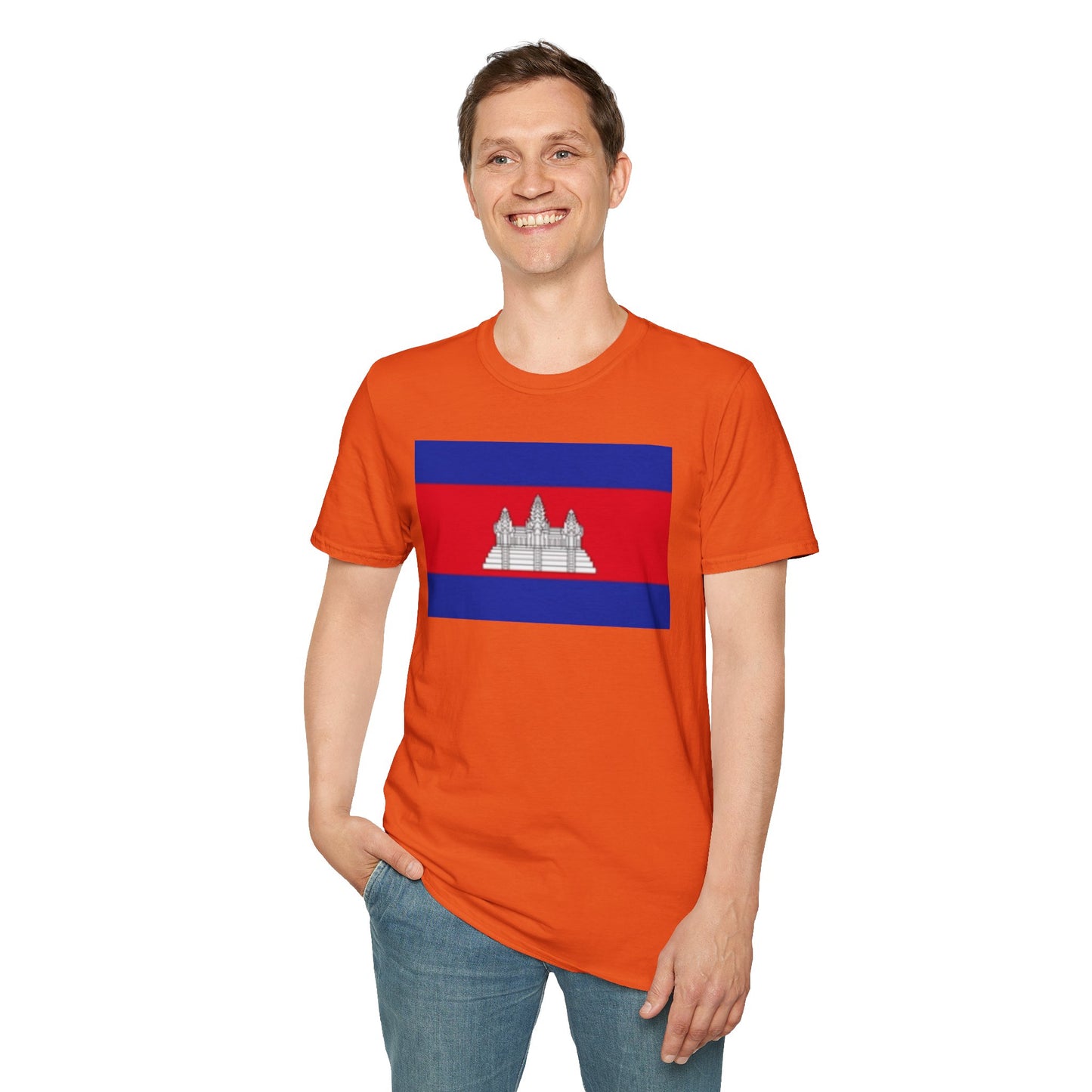 Unisex Softstyle T-Shirt -- Cambodia