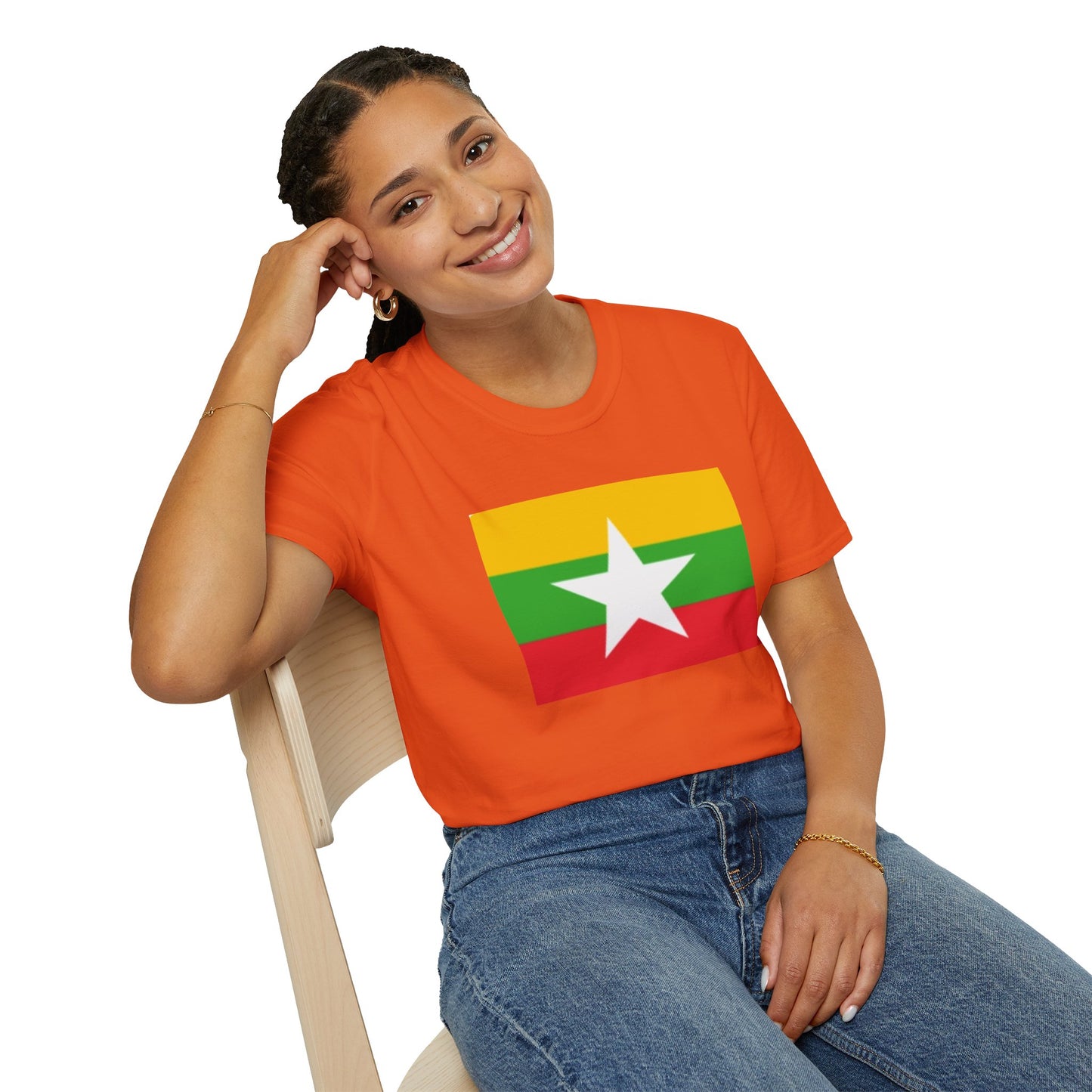 Unisex Softstyle T-Shirt -- Myanmar