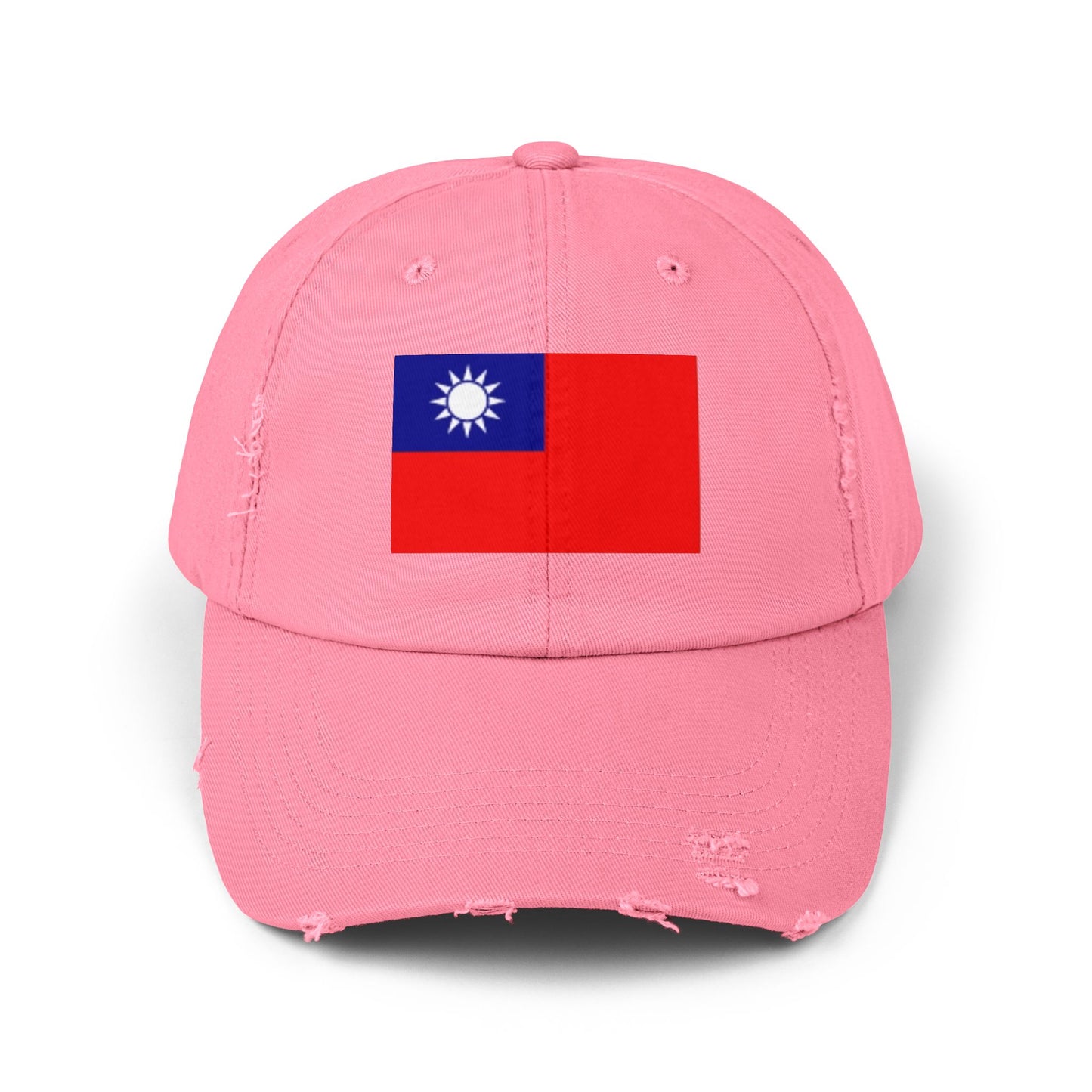 Unisex Distressed Cap -- Taiwan