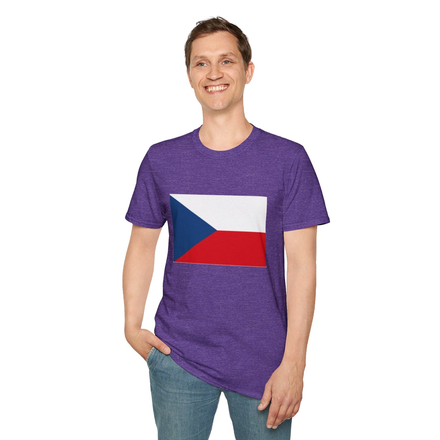 Unisex Softstyle T-Shirt -- Czechia