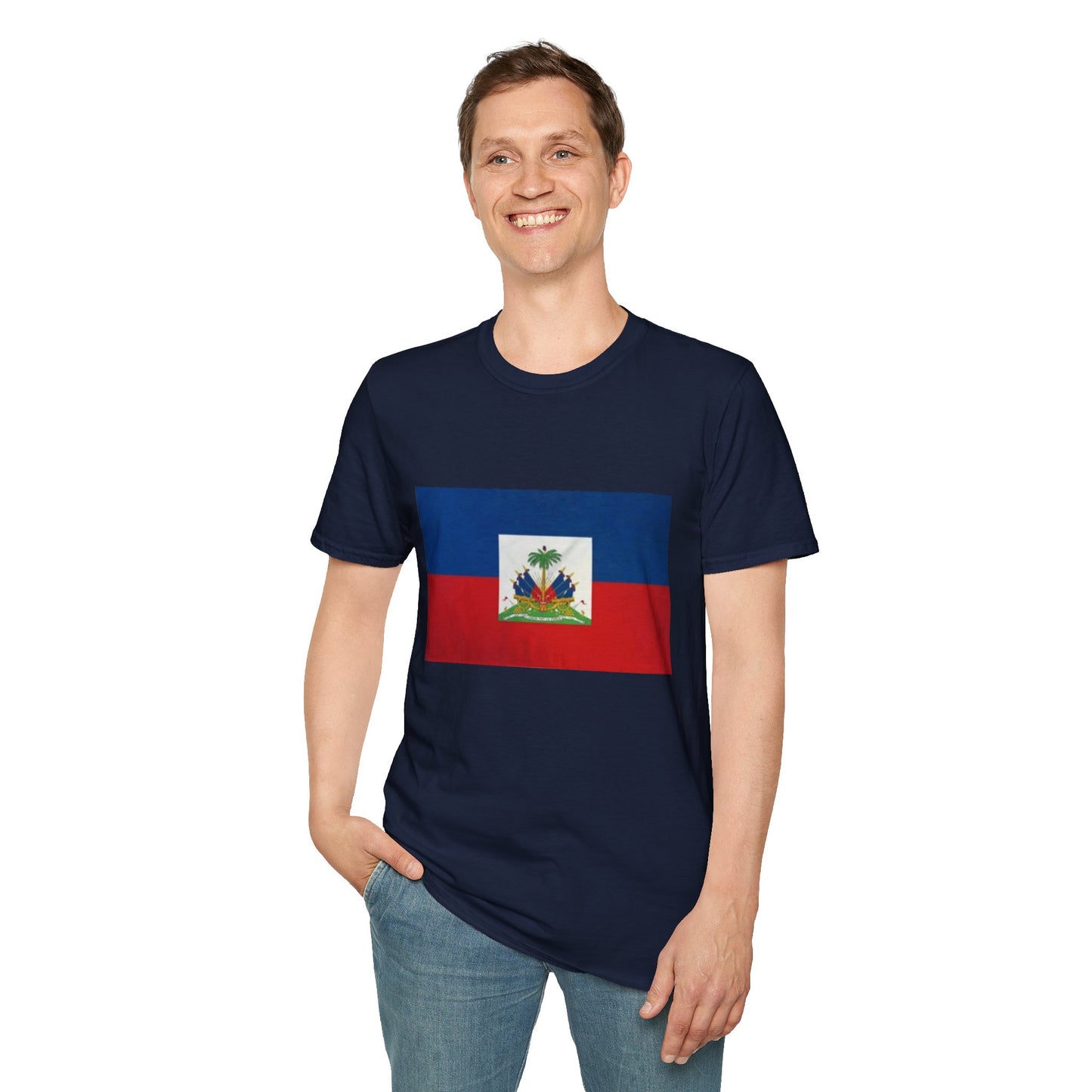 Unisex Softstyle T-Shirt -- Haiti