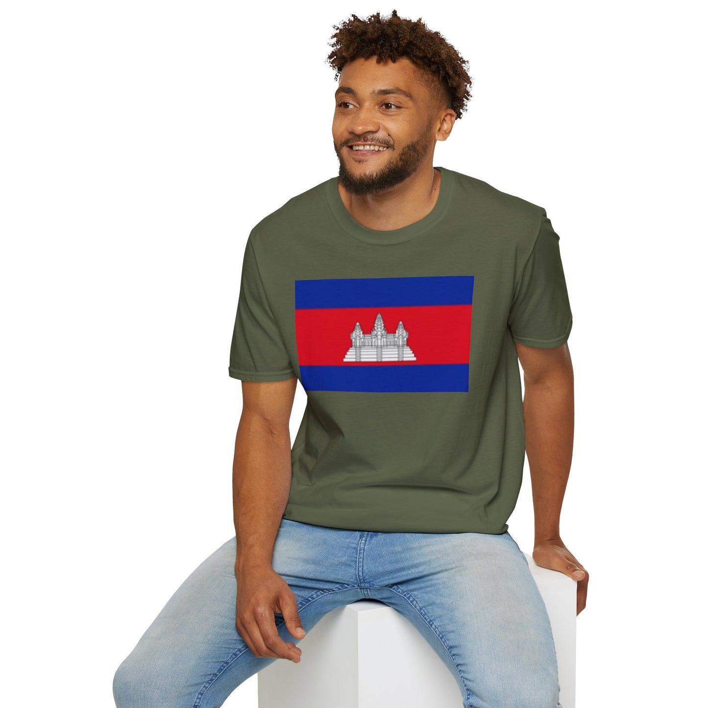 Unisex Softstyle T-Shirt -- Cambodia