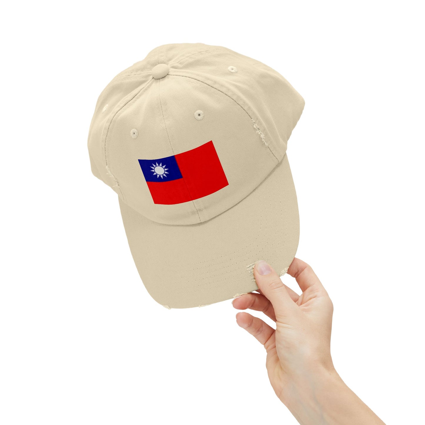 Unisex Distressed Cap -- Taiwan