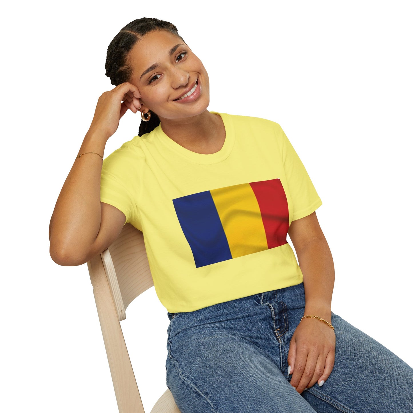 Unisex Softstyle T-Shirt -- Romania