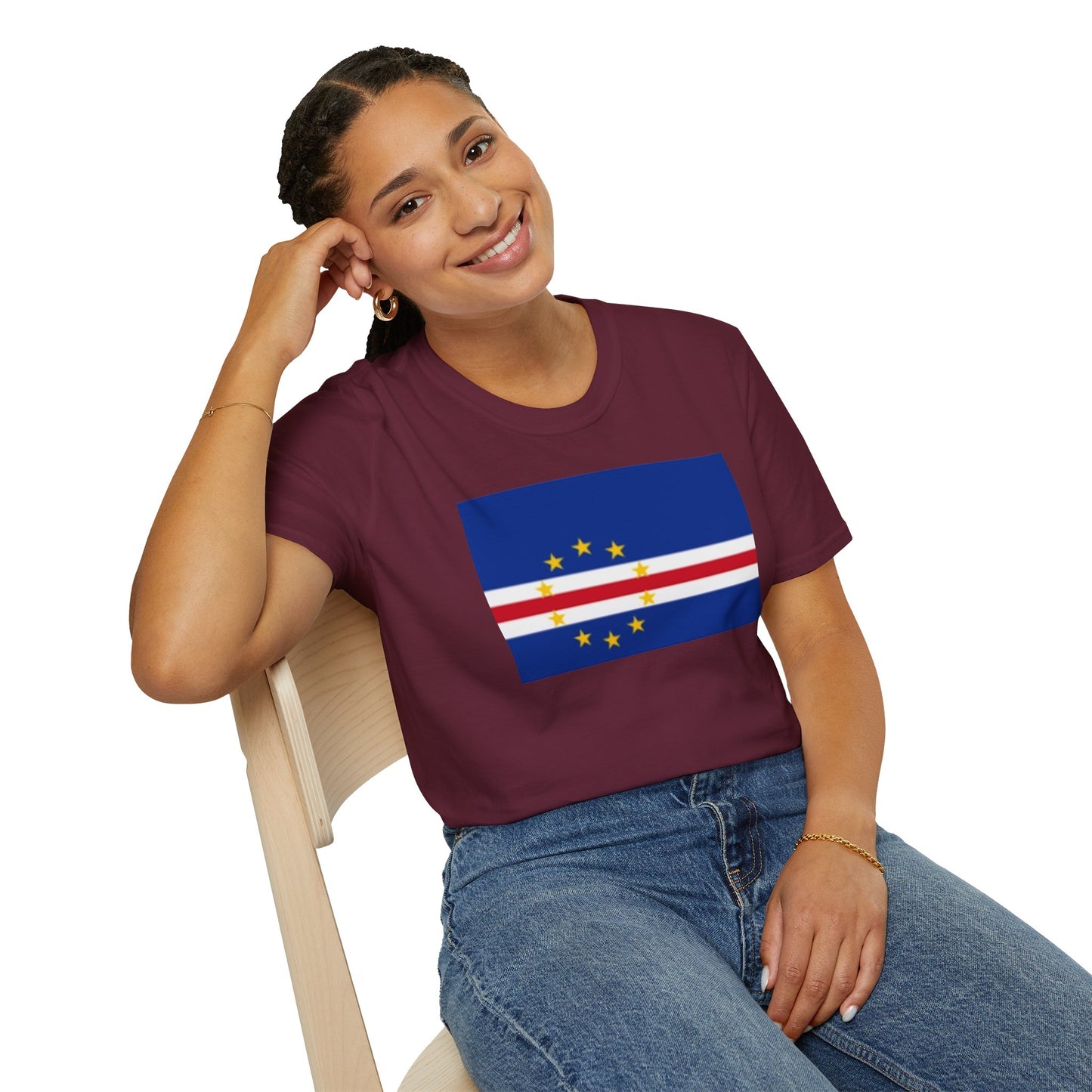 Unisex Softstyle T-Shirt -- Cabo Verde