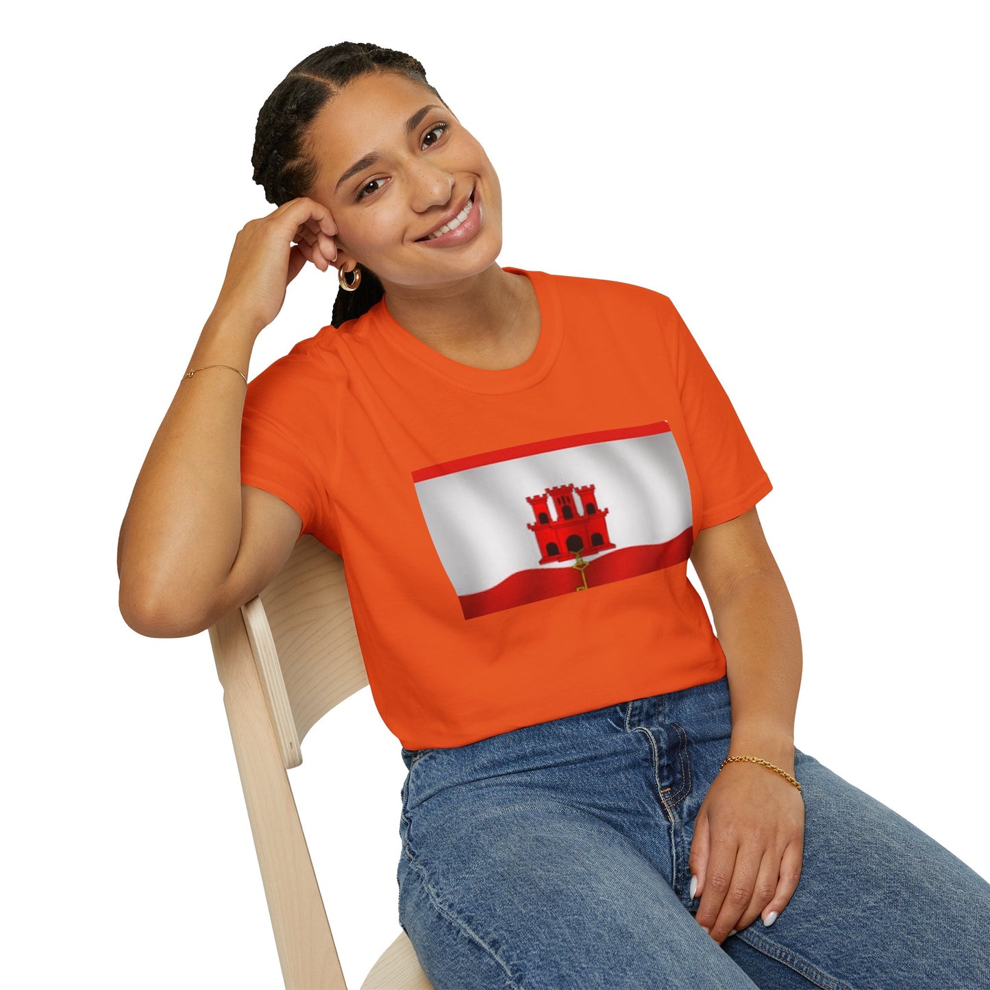 Unisex Softstyle T-Shirt -- Gibraltar