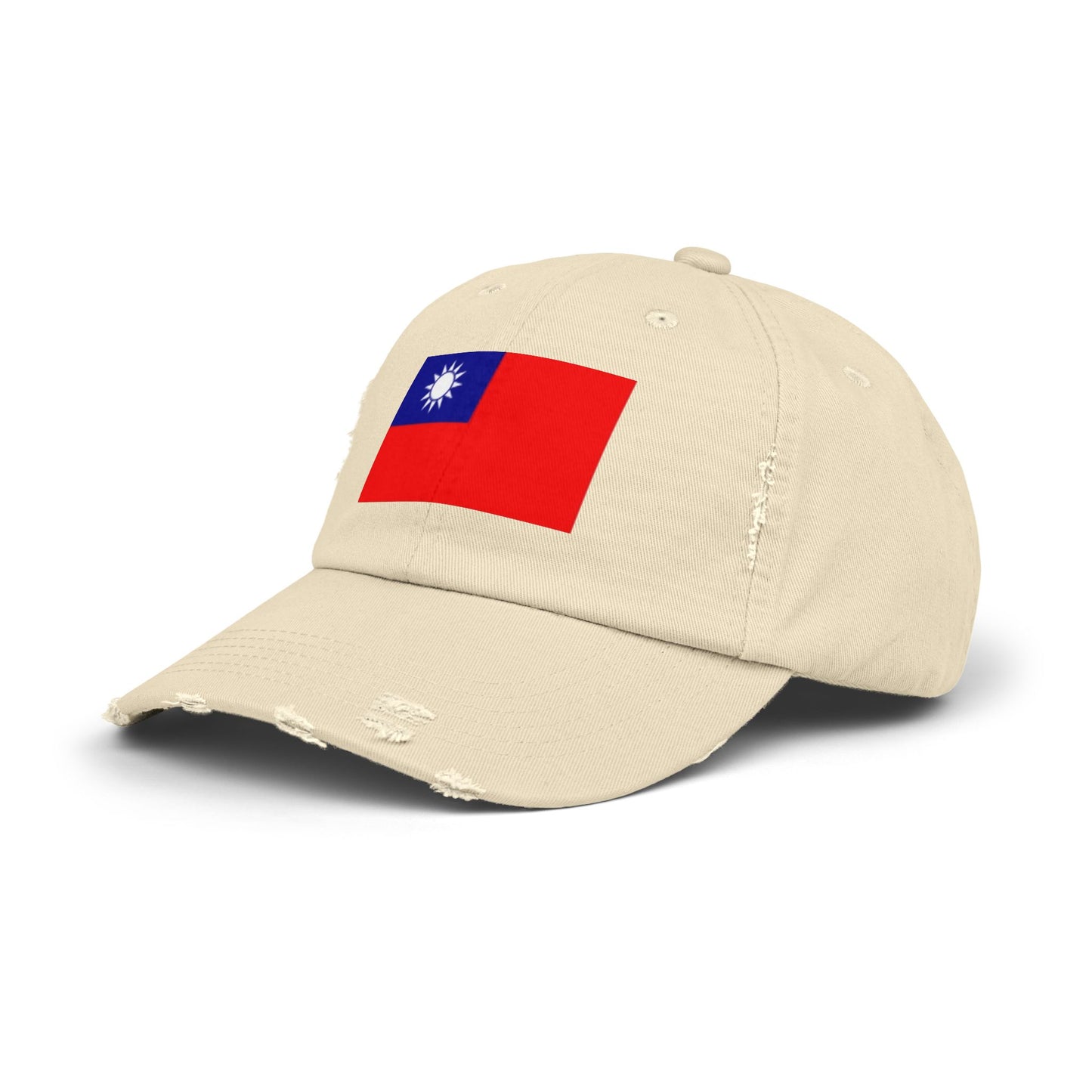 Unisex Distressed Cap -- Taiwan