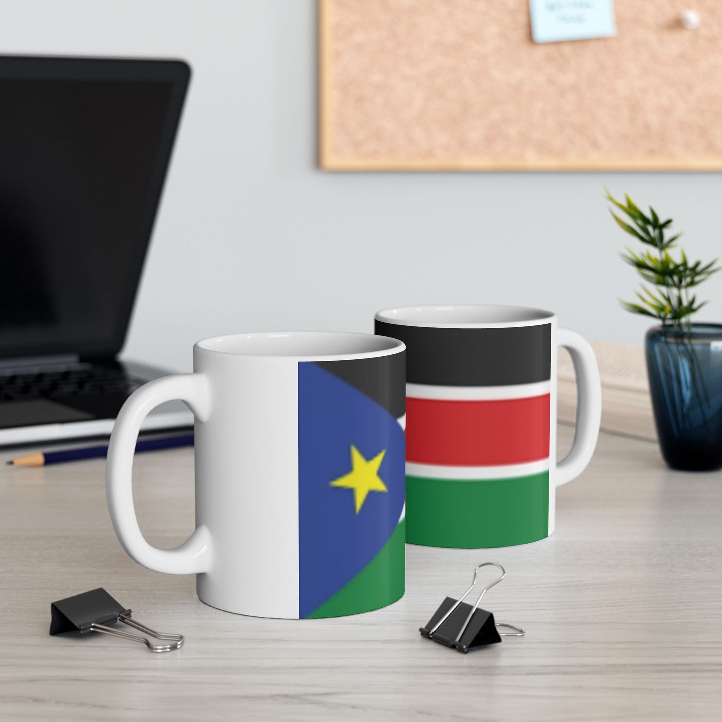 Ceramic Mug 11oz -- South Sudan