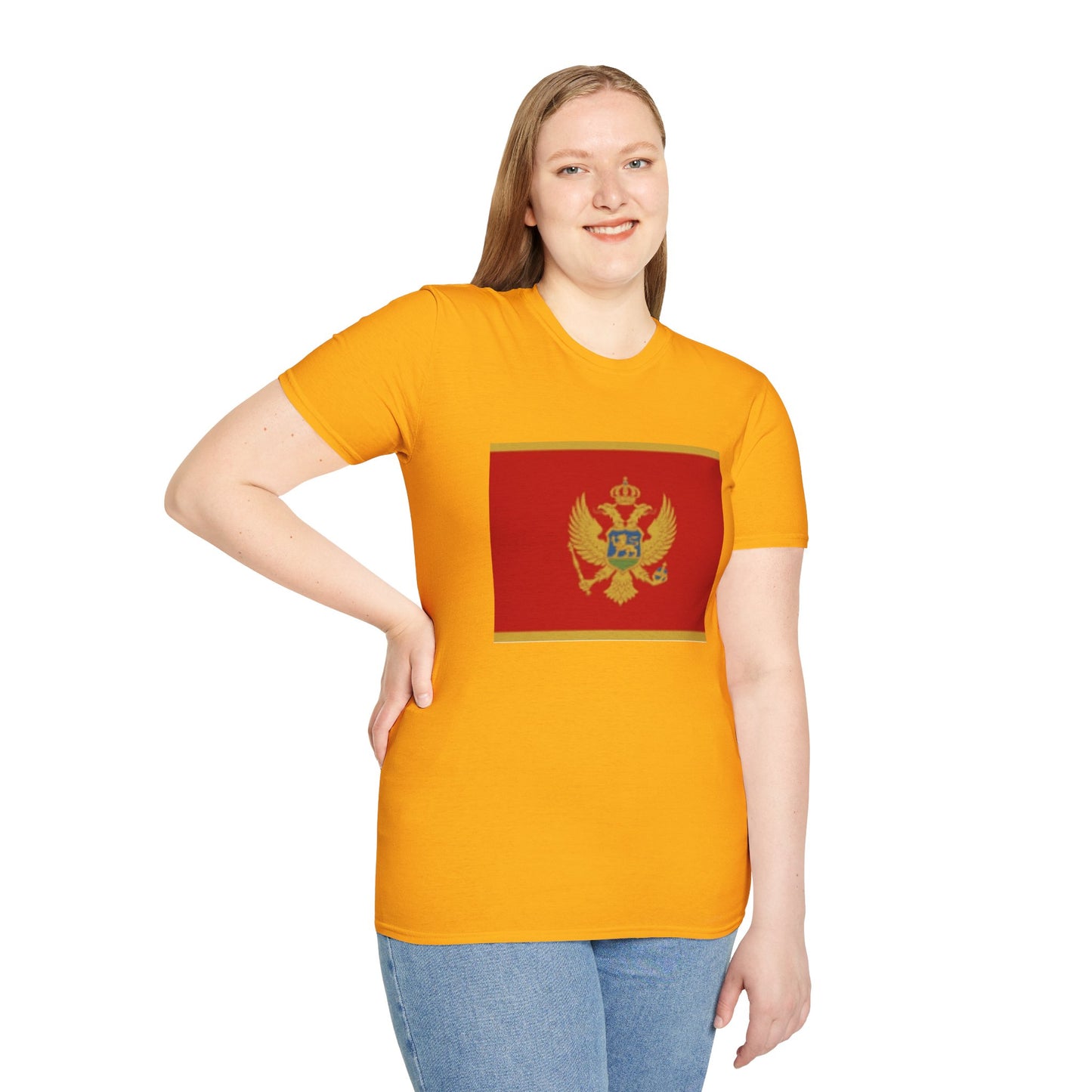 Unisex Softstyle T-Shirt -- Montenegro