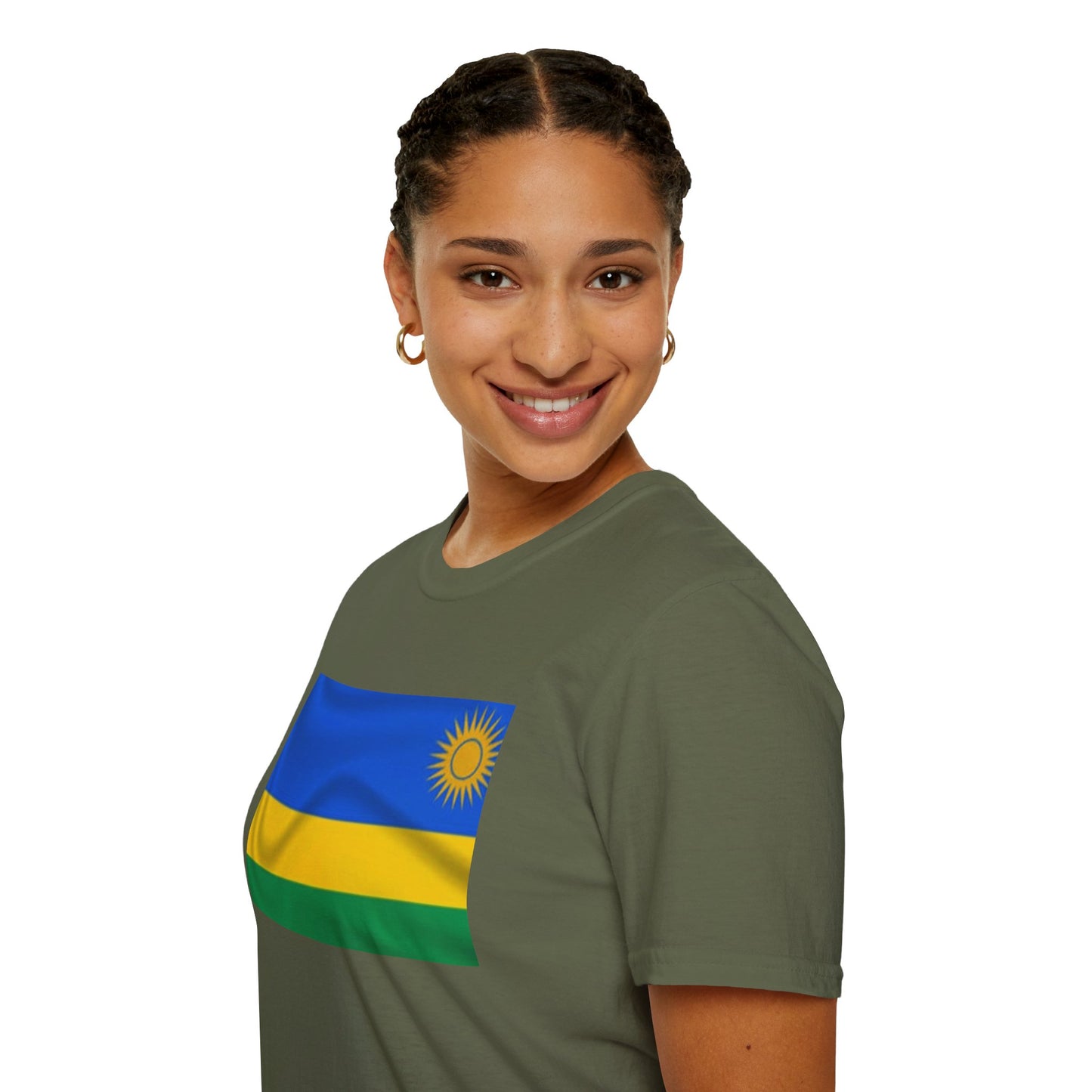 Unisex Softstyle T-Shirt -- Rwanda