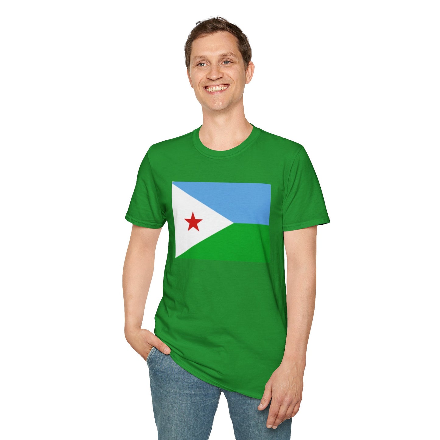 Unisex Softstyle T-Shirt -- Djibouti