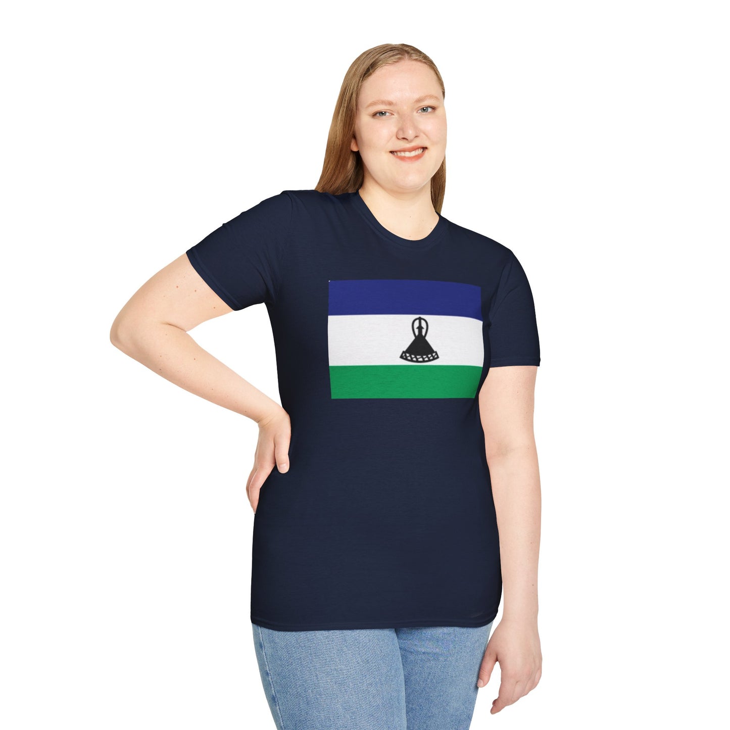 Unisex Softstyle T-Shirt -- Lesotho