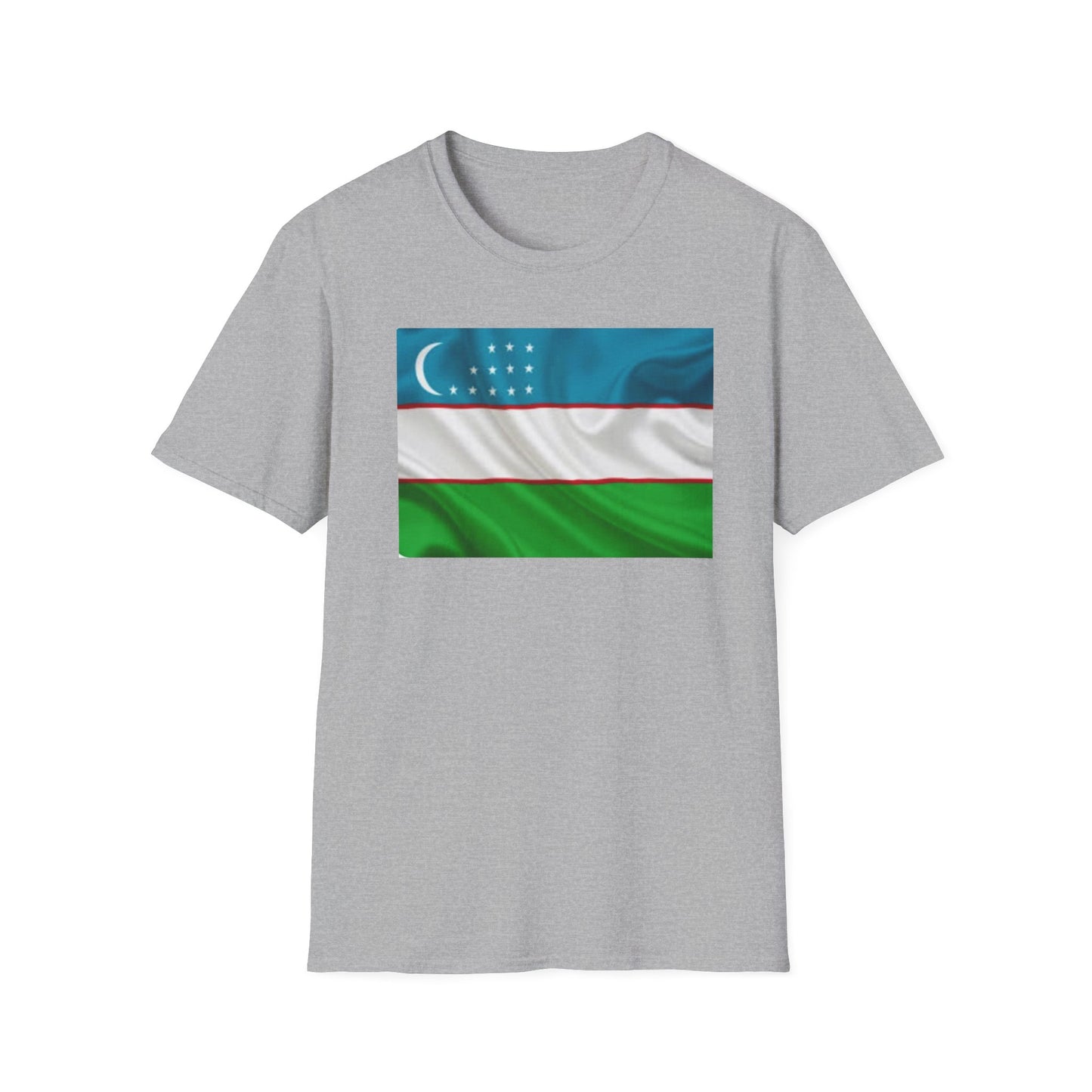 Unisex Softstyle T-Shirt -- Uzbekistan