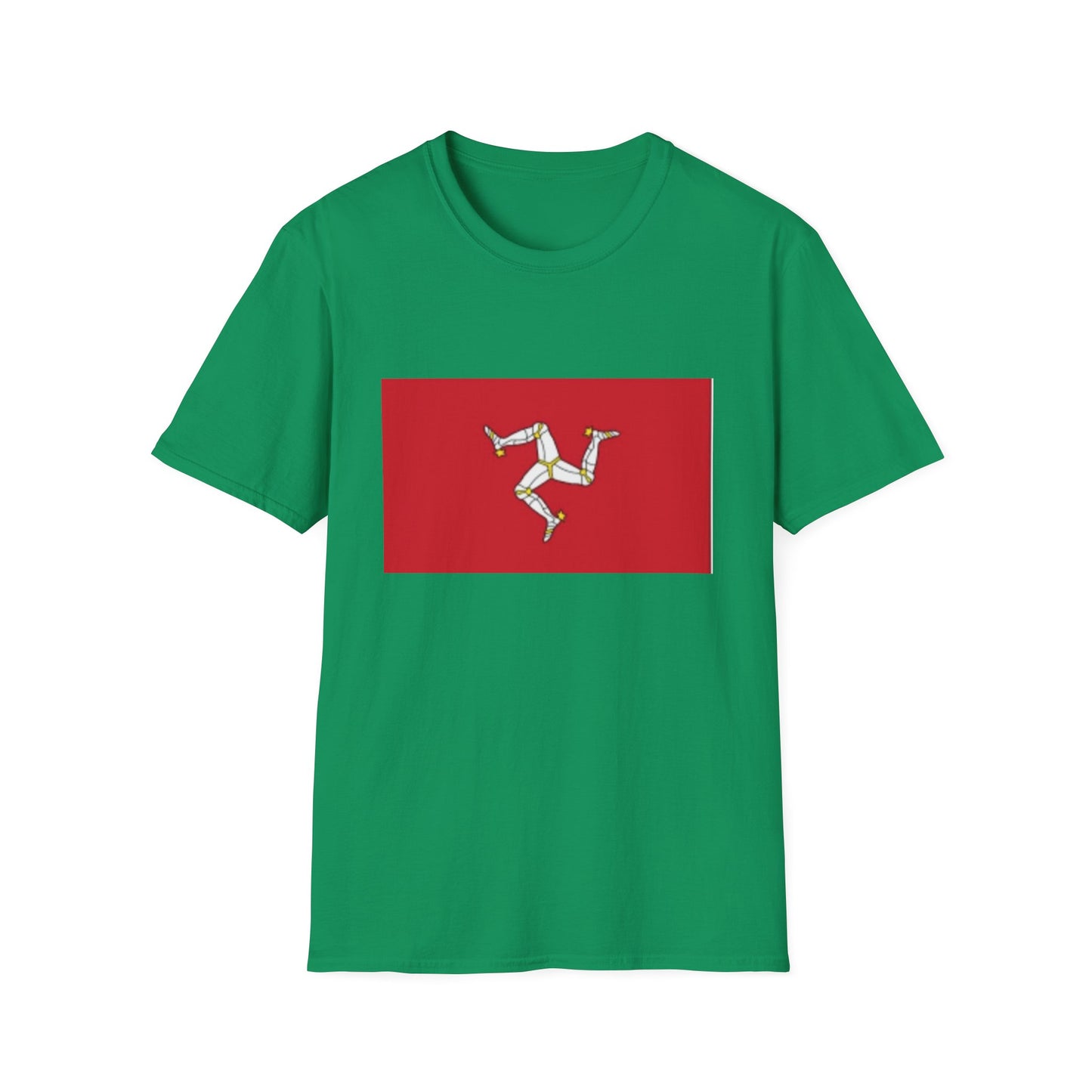 Unisex Softstyle T-Shirt -- Isle of Man