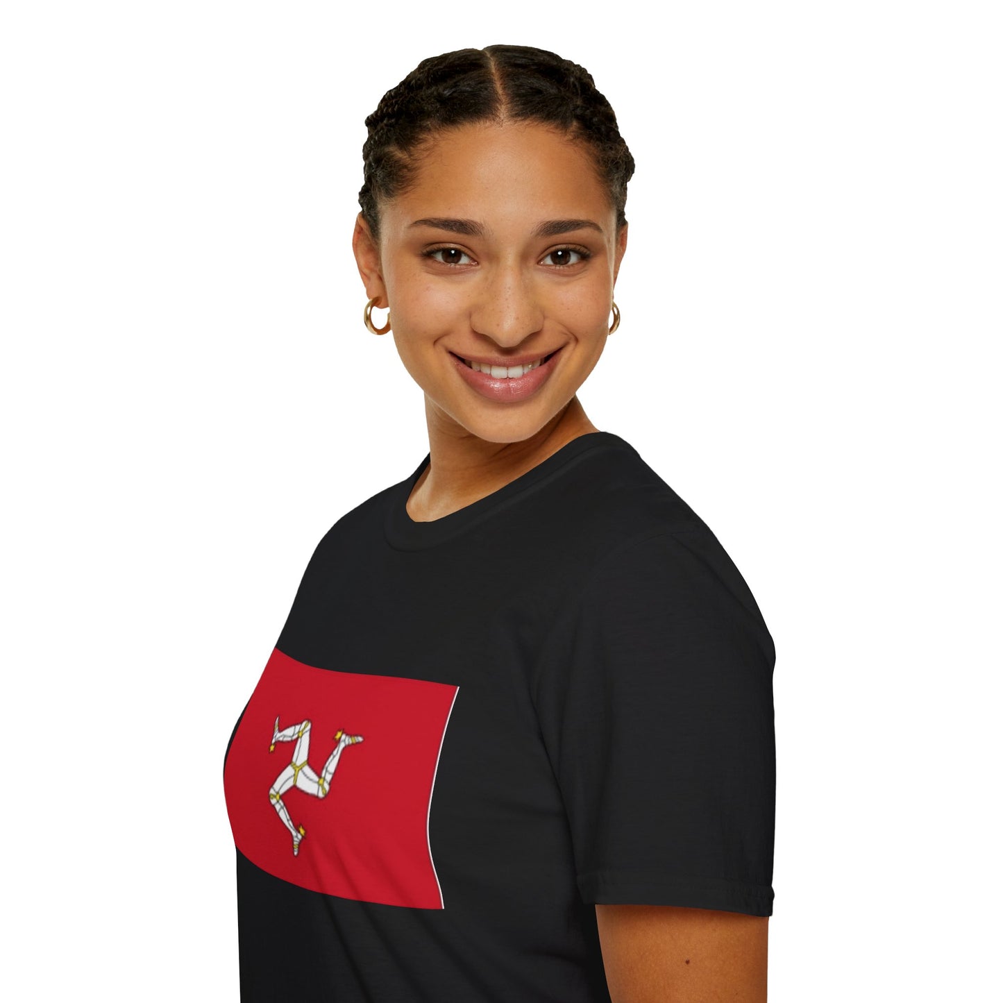 Unisex Softstyle T-Shirt -- Isle of Man