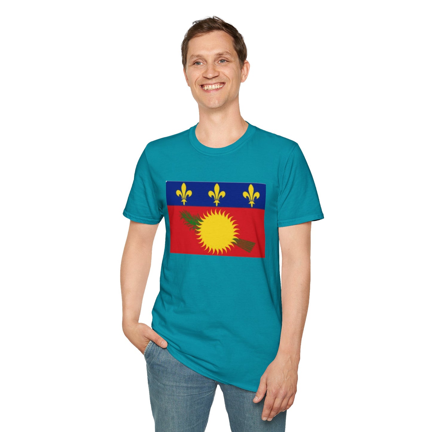Unisex Softstyle T-Shirt -- Guadeloupe