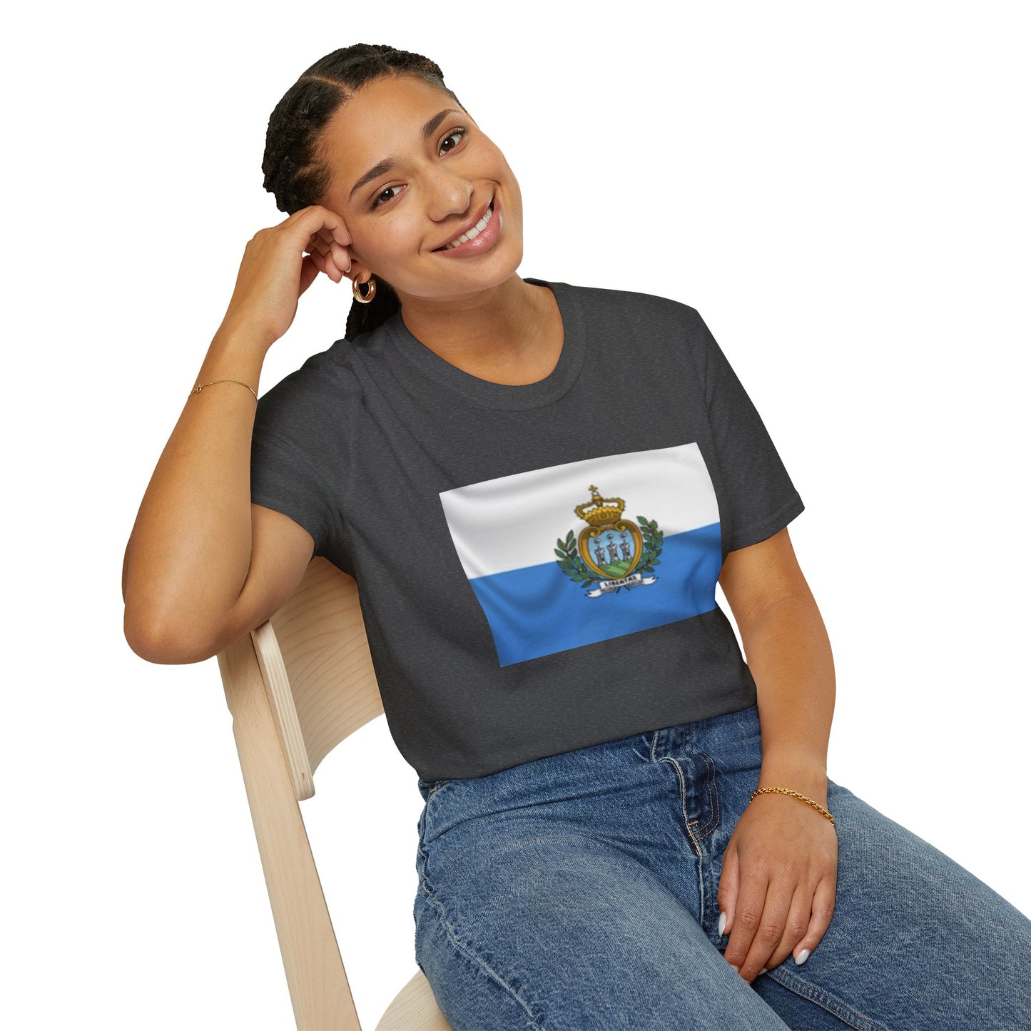 Unisex Softstyle T-Shirt -- San Marino