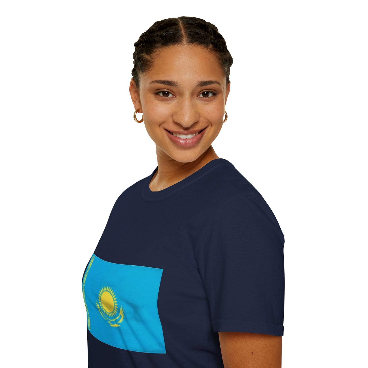 Unisex Softstyle T-Shirt -- Kazakhstan