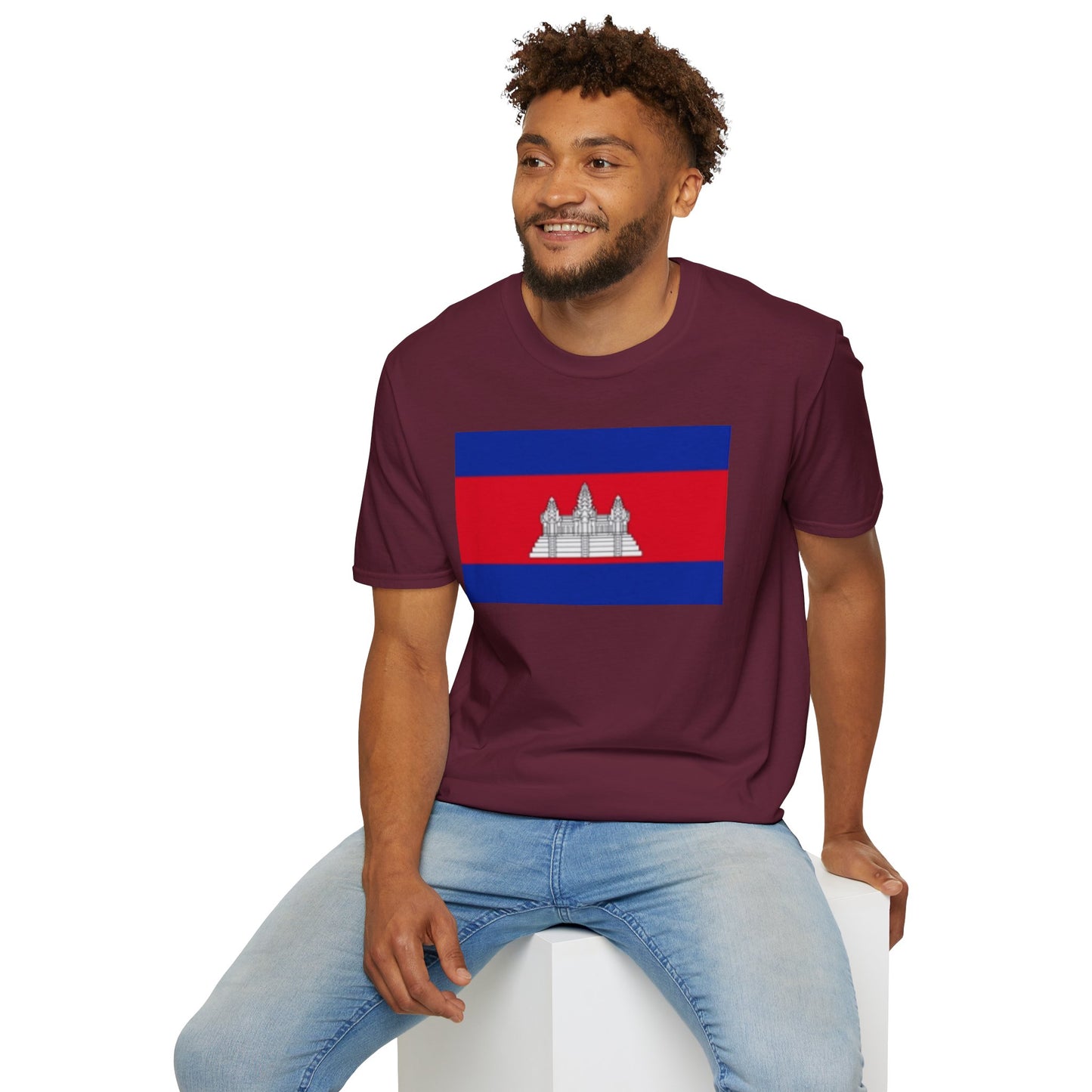 Unisex Softstyle T-Shirt -- Cambodia