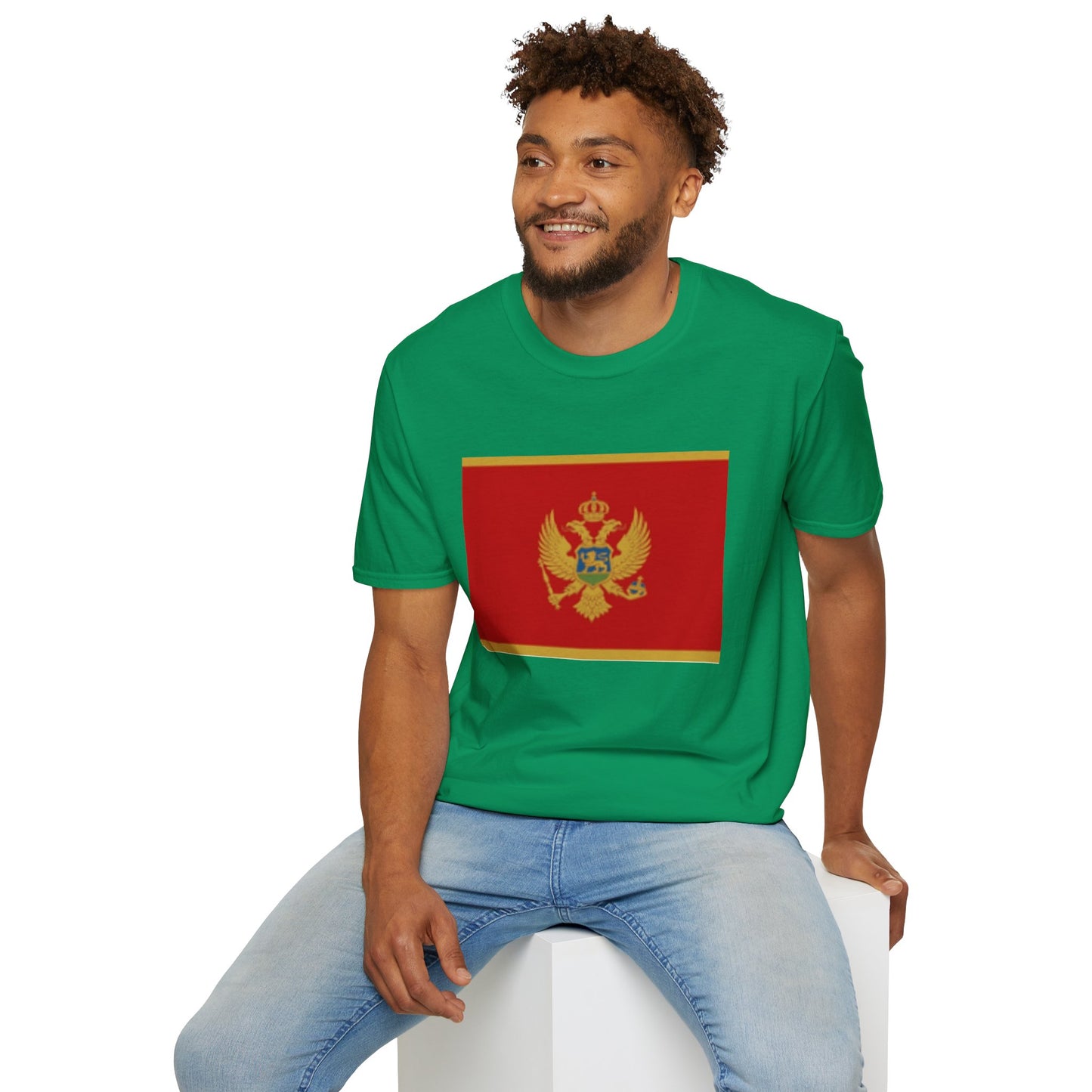 Unisex Softstyle T-Shirt -- Montenegro