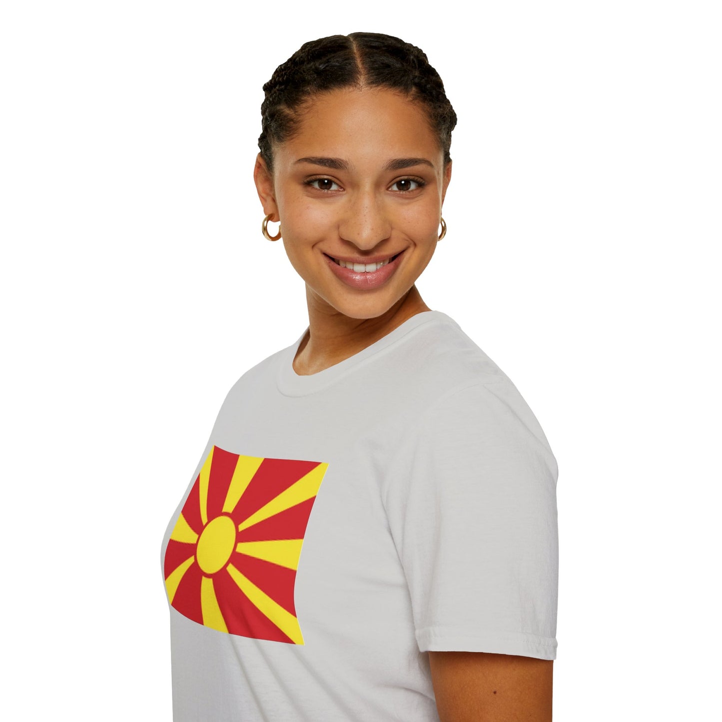 Unisex Softstyle T-Shirt -- North Macedonia