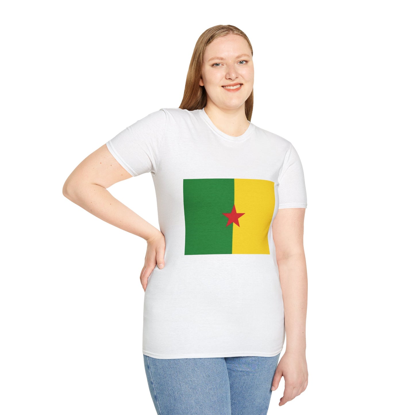 Unisex Softstyle T-Shirt -- French Guiana