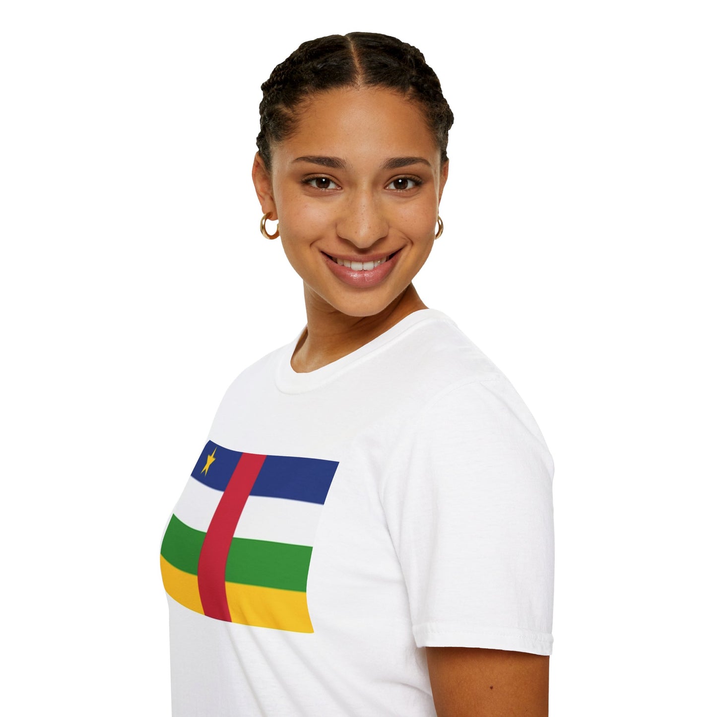 Unisex Softstyle T-Shirt - Central African Republic