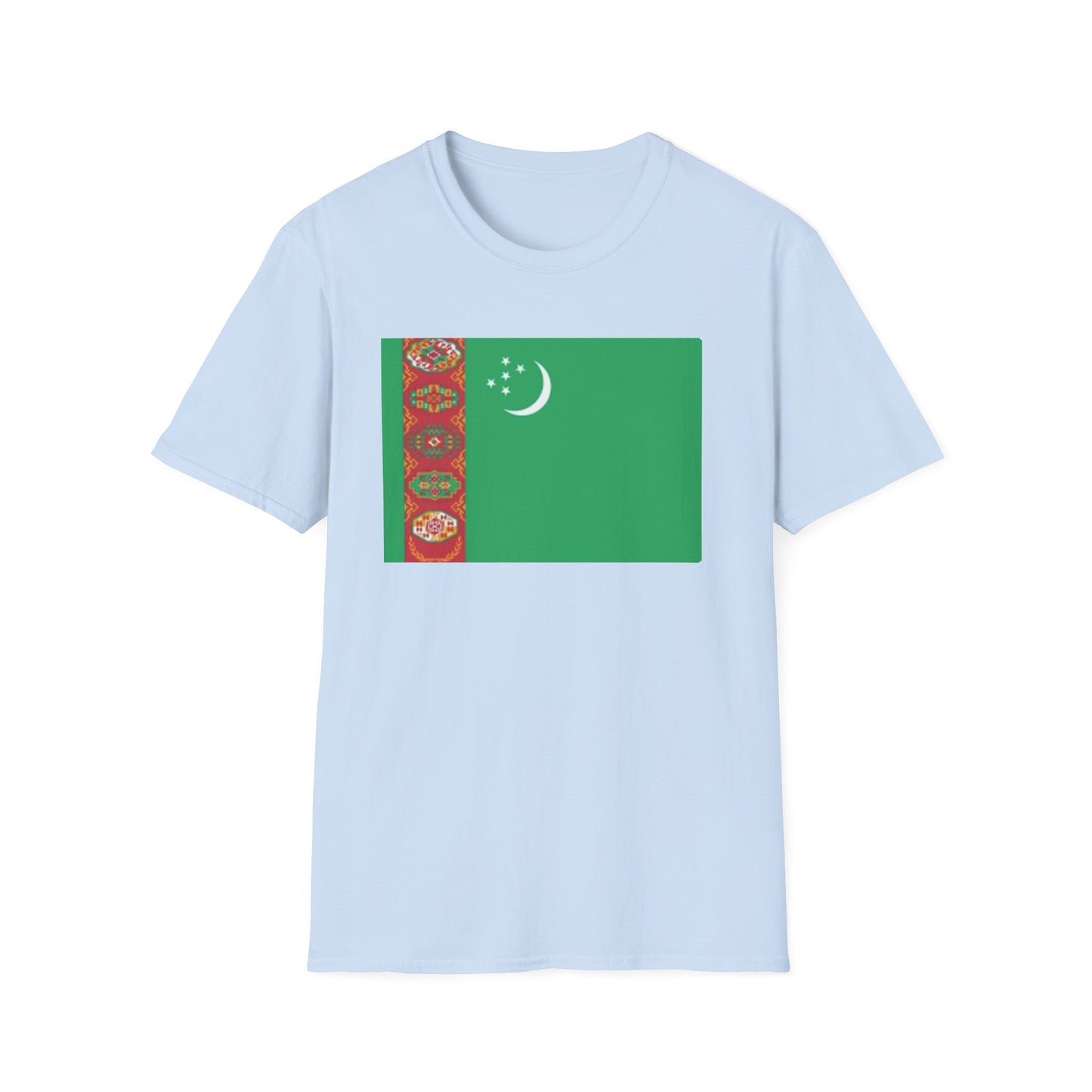 Unisex Softstyle T-Shirt -- Turkmenistan