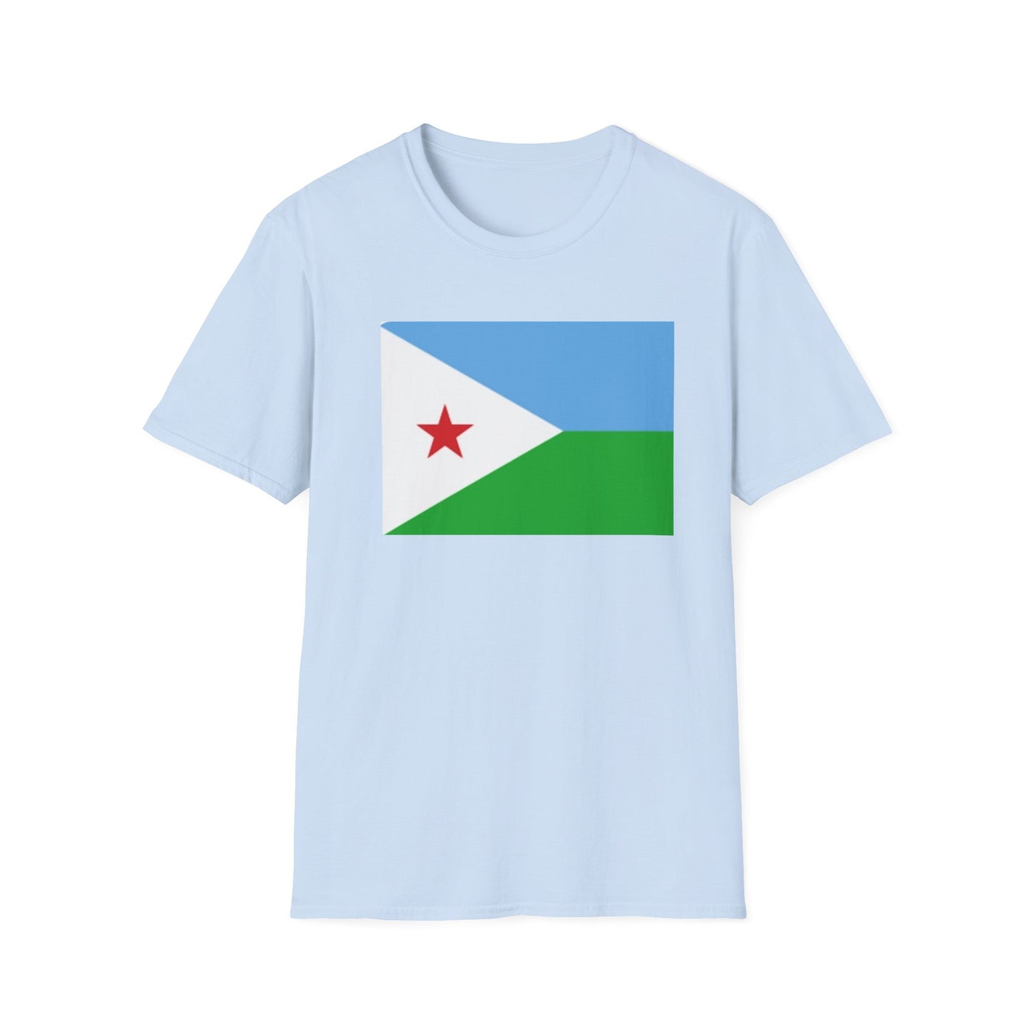 Unisex Softstyle T-Shirt -- Djibouti