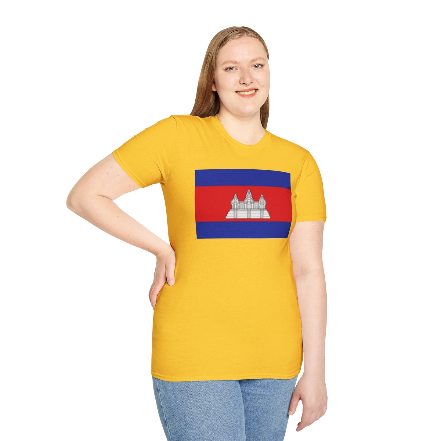 Unisex Softstyle T-Shirt -- Cambodia