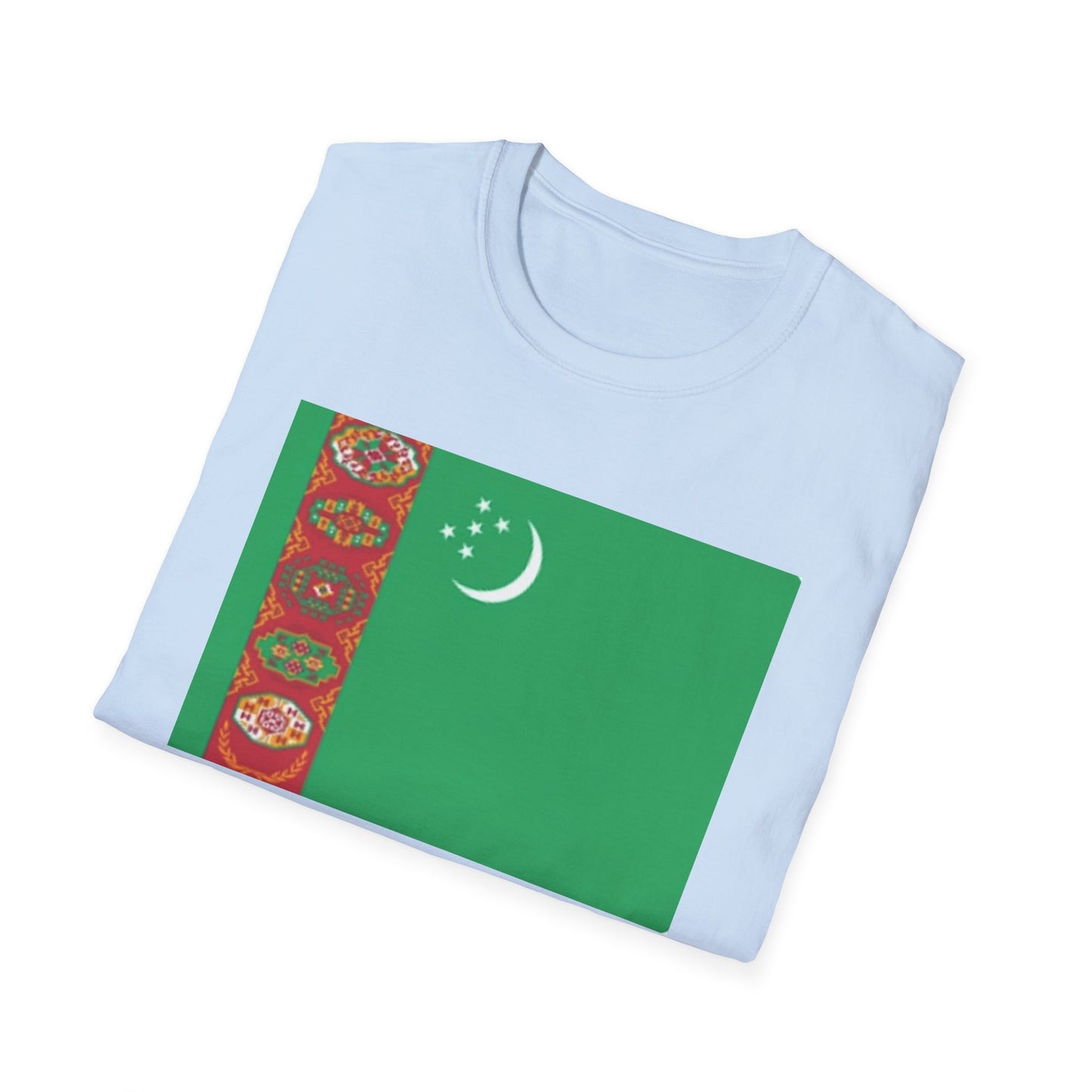 Unisex Softstyle T-Shirt -- Turkmenistan