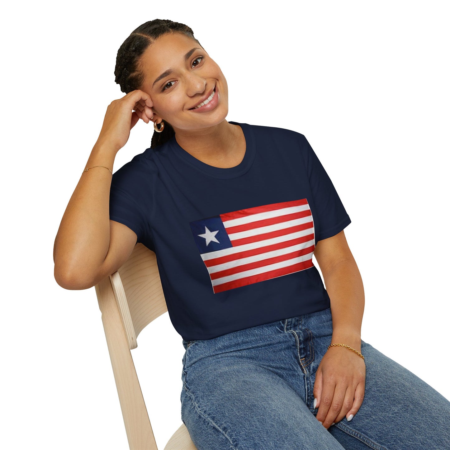 Unisex Softstyle T-Shirt -- Liberia
