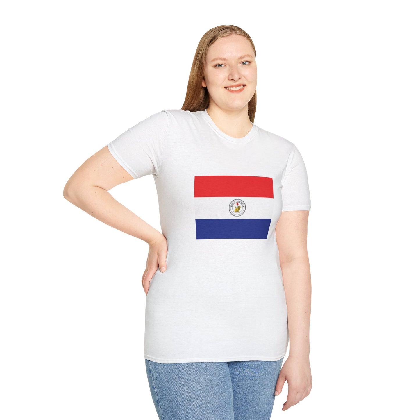 Unisex Softstyle T-Shirt -- Paraguay