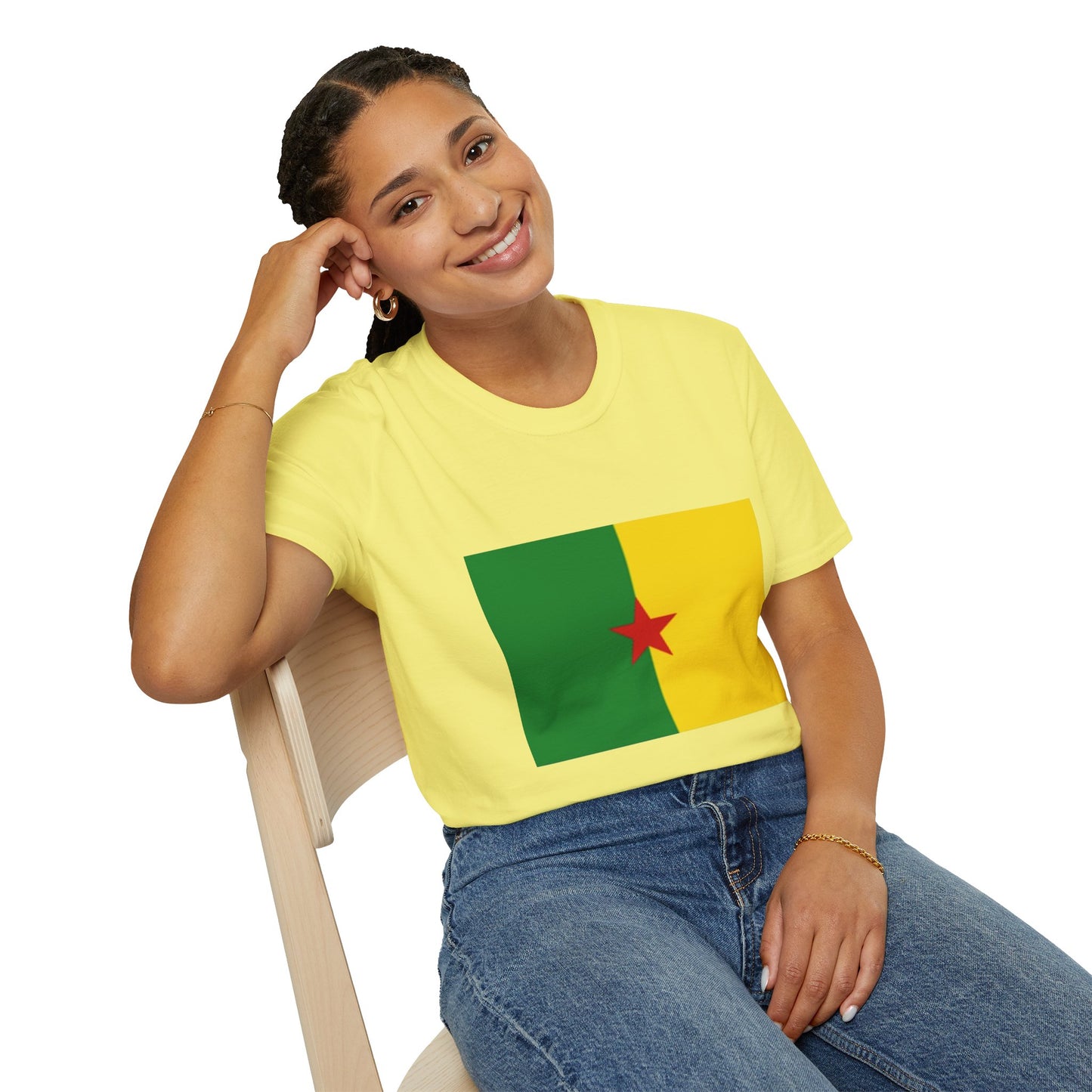 Unisex Softstyle T-Shirt -- French Guiana
