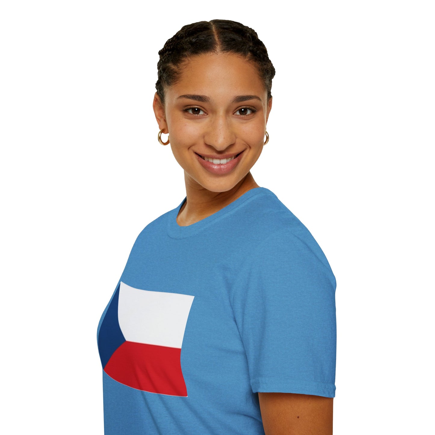 Unisex Softstyle T-Shirt -- Czechia