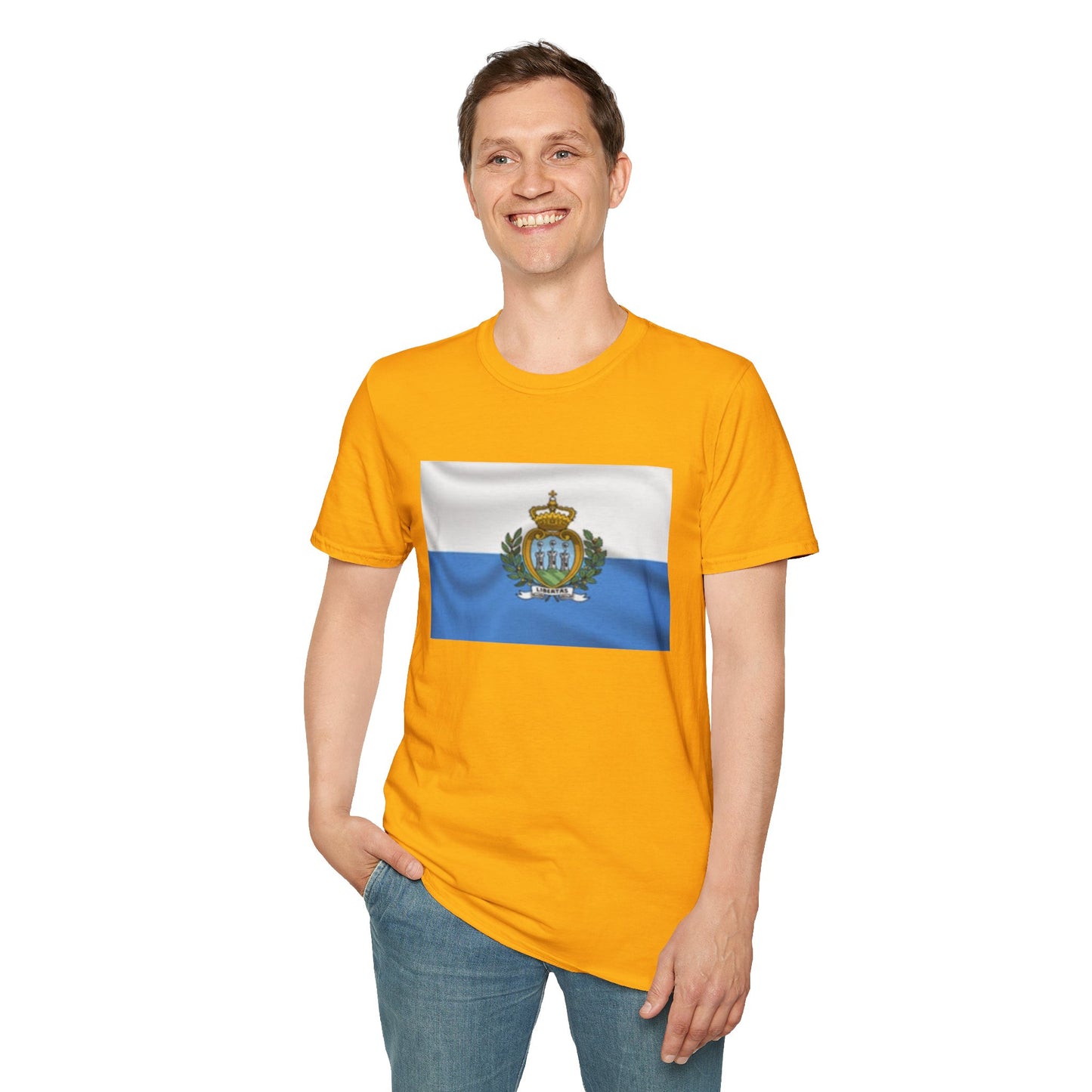Unisex Softstyle T-Shirt -- San Marino
