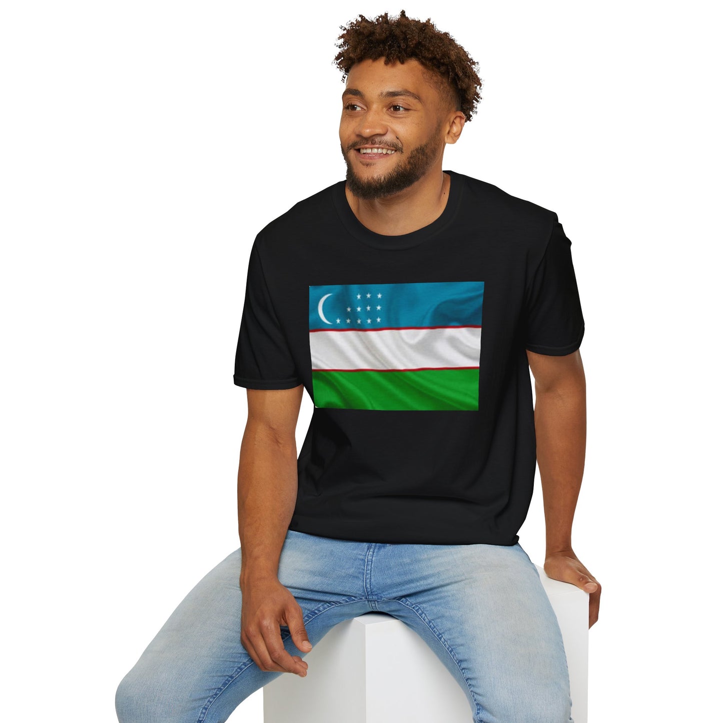 Unisex Softstyle T-Shirt -- Uzbekistan