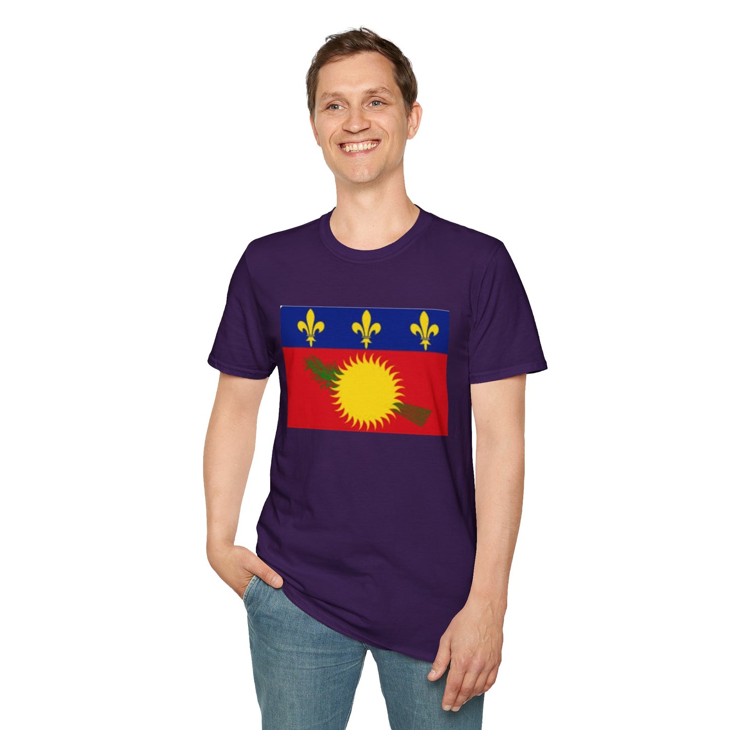 Unisex Softstyle T-Shirt -- Guadeloupe