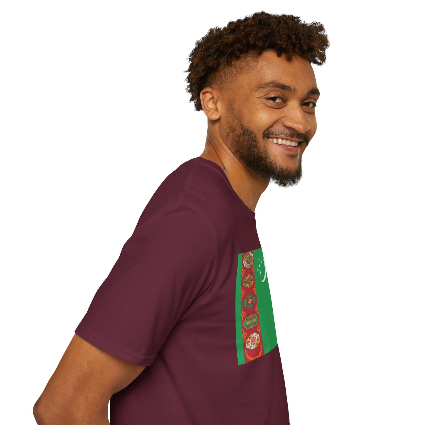 Unisex Softstyle T-Shirt -- Turkmenistan