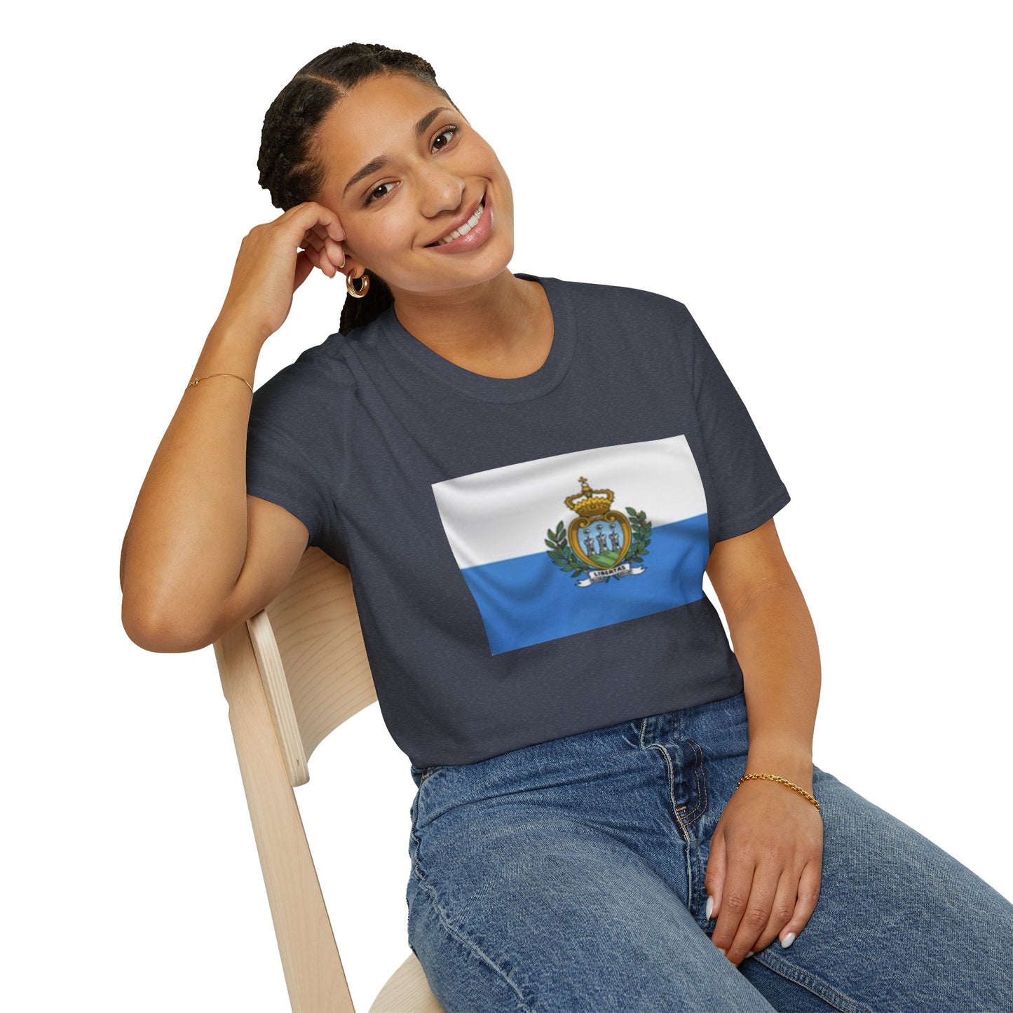 Unisex Softstyle T-Shirt -- San Marino