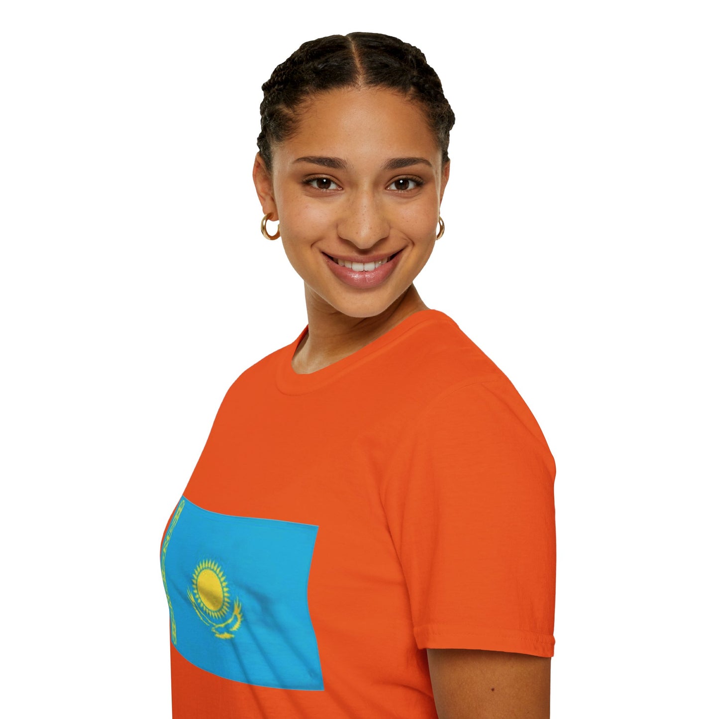 Unisex Softstyle T-Shirt -- Kazakhstan