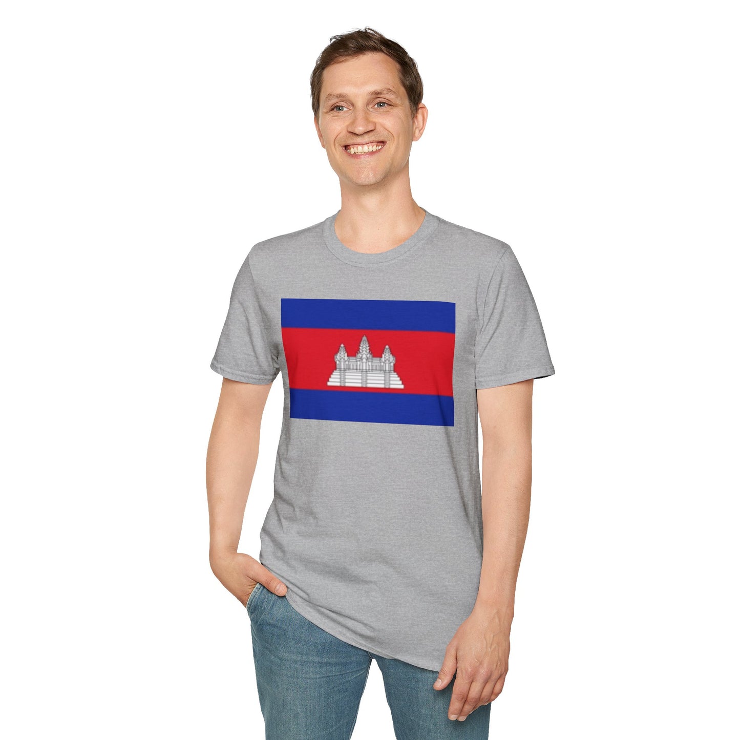 Unisex Softstyle T-Shirt -- Cambodia