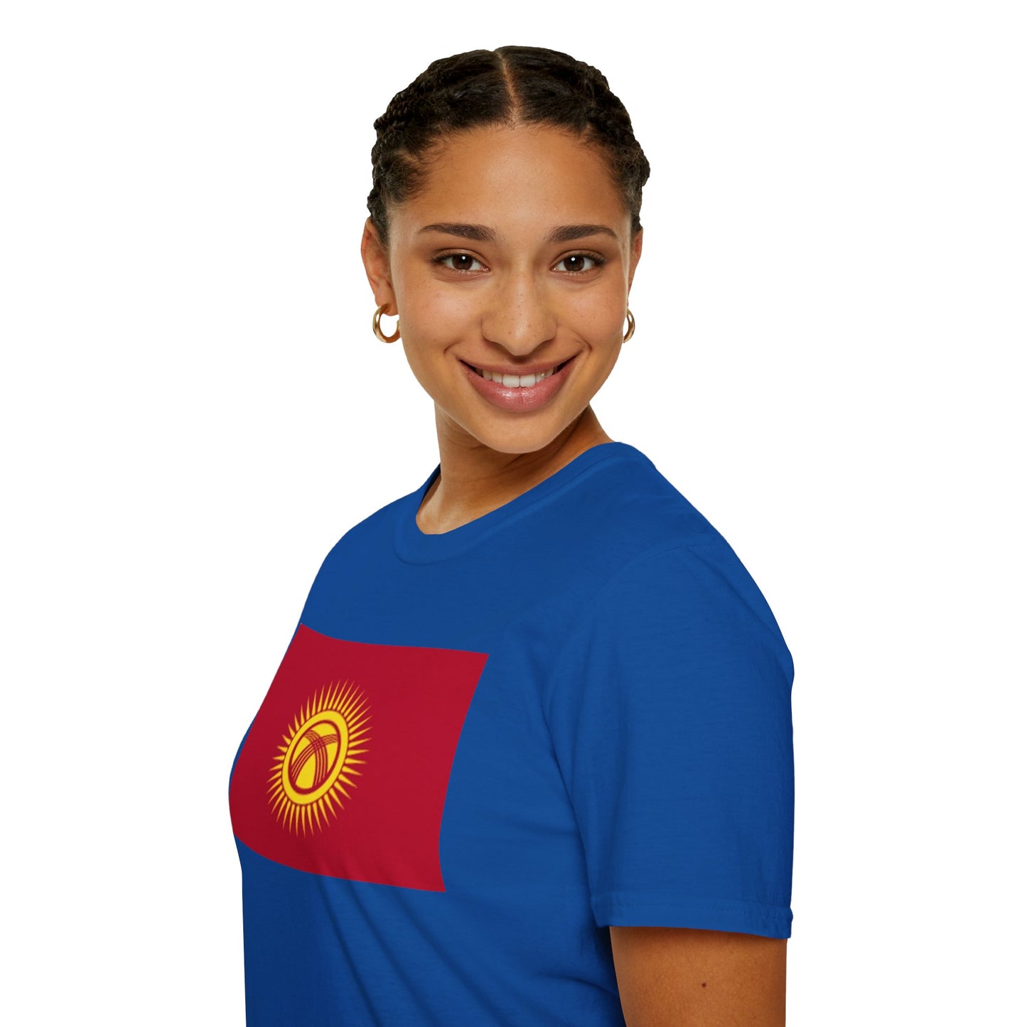 Unisex Softstyle T-Shirt -- Kyrgyzstan