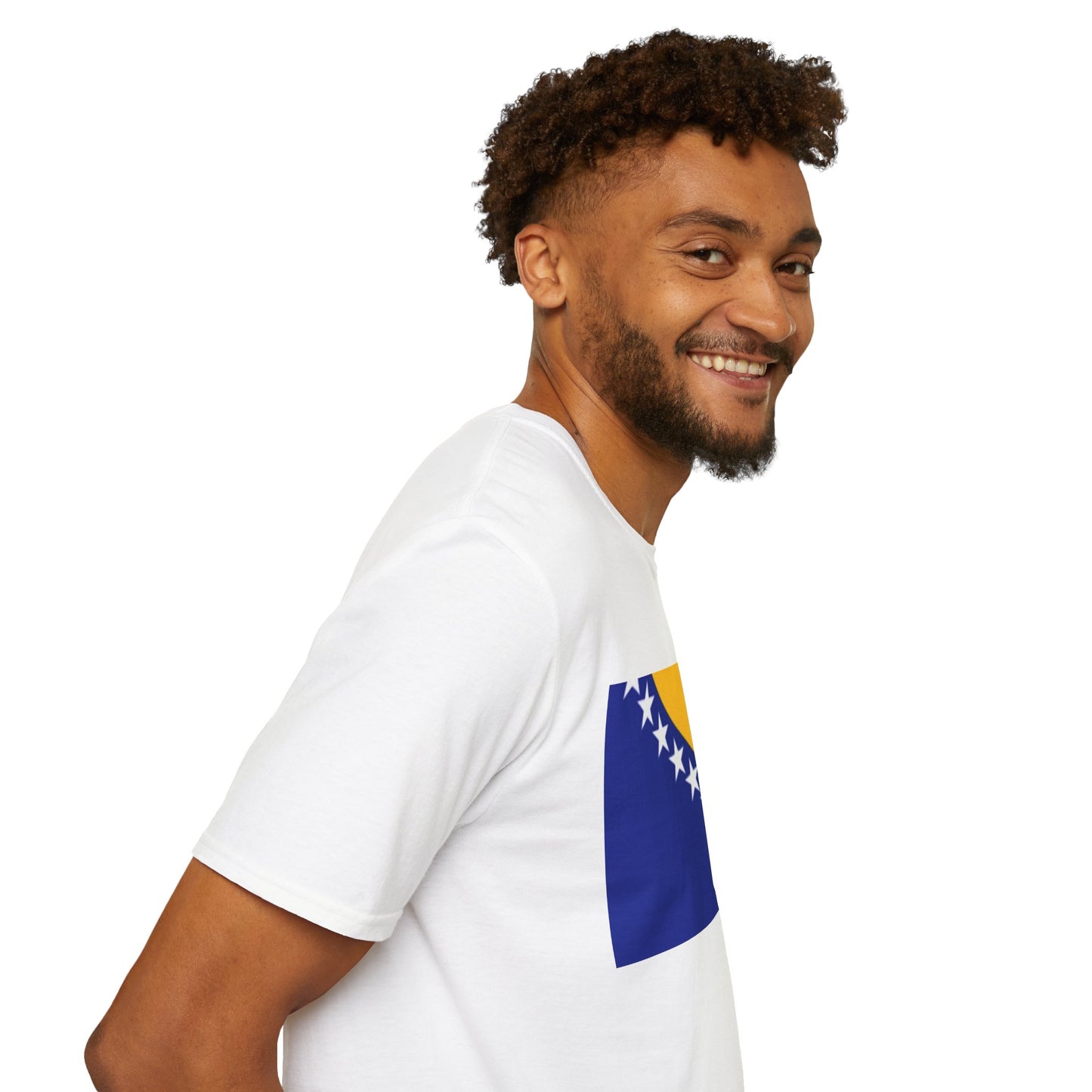 Unisex Softstyle T-Shirt -- Bosnia Herzegovina