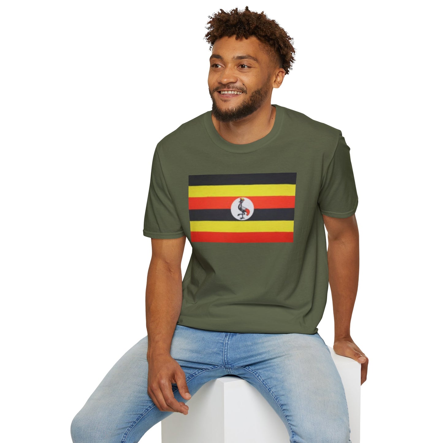 Unisex Softstyle T-Shirt -- Uganda