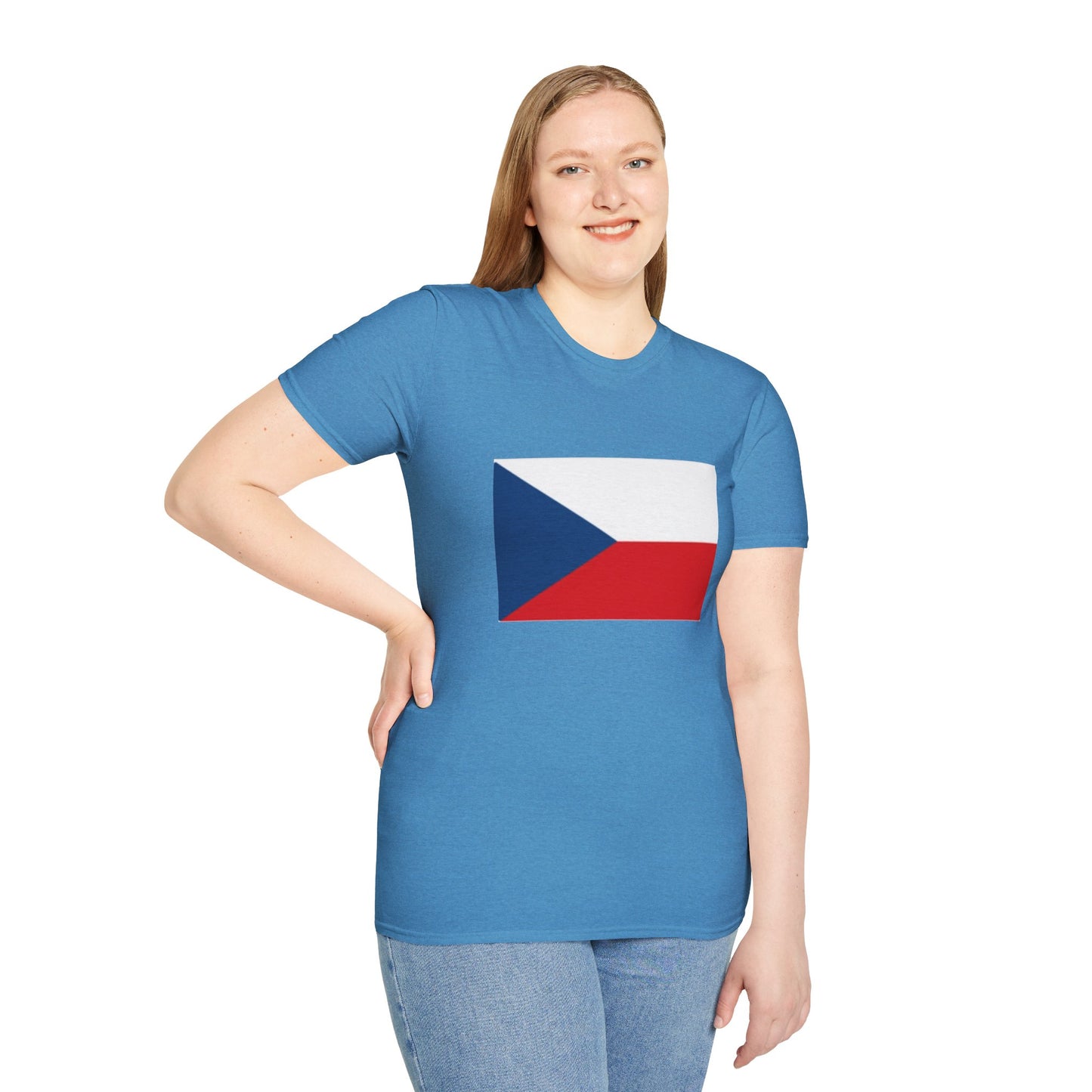Unisex Softstyle T-Shirt -- Czechia