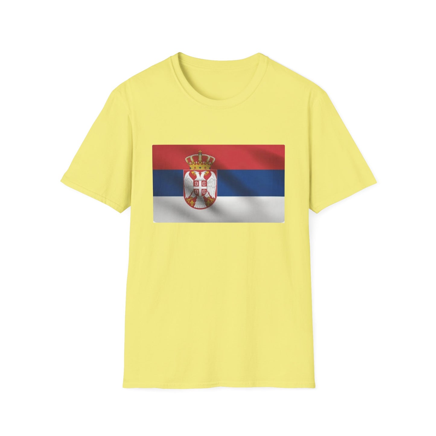Unisex Softstyle T-Shirt -- Serbia